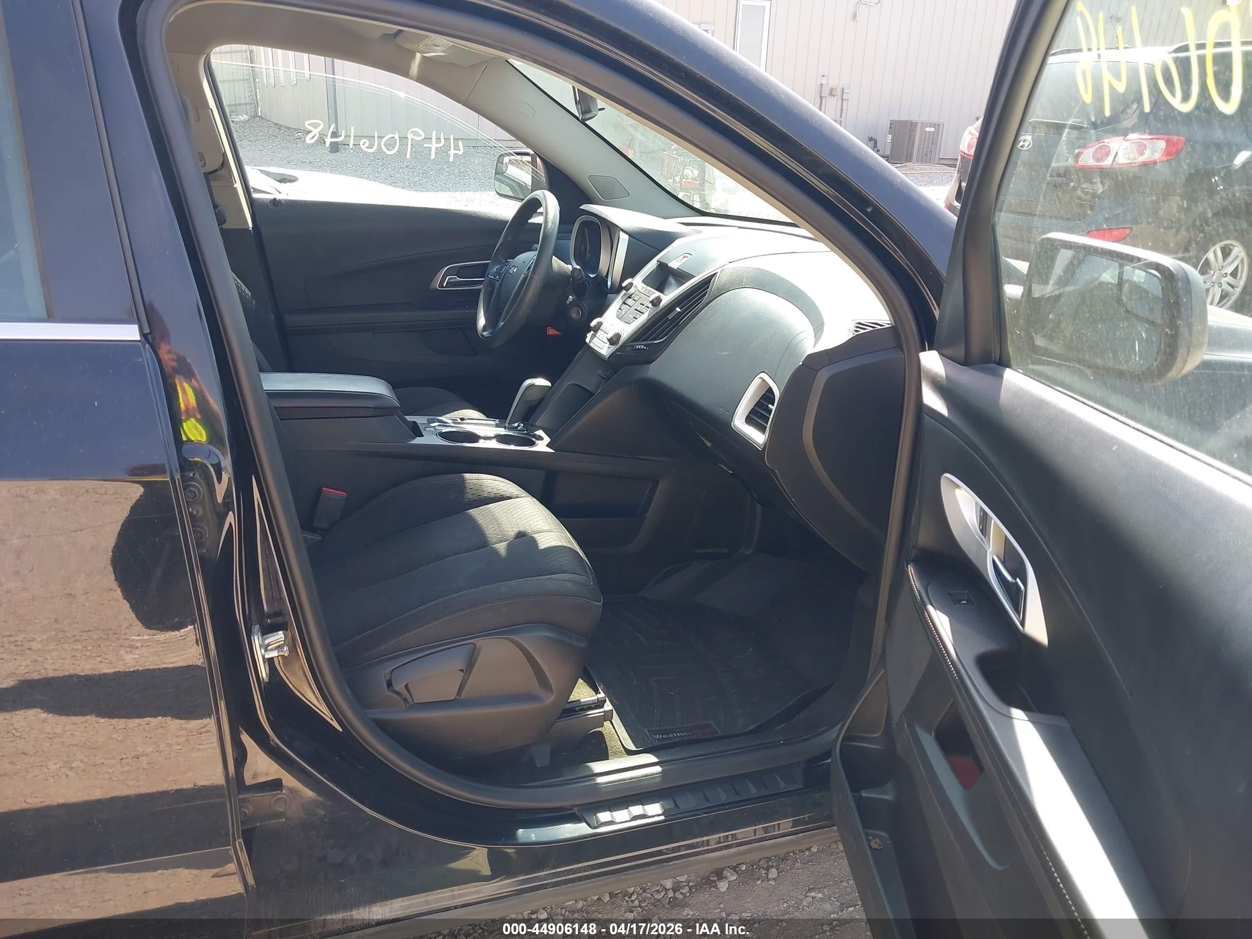 2014 Chevrolet Equinox Ls Black vin: 2GNFLEEK0E6288617