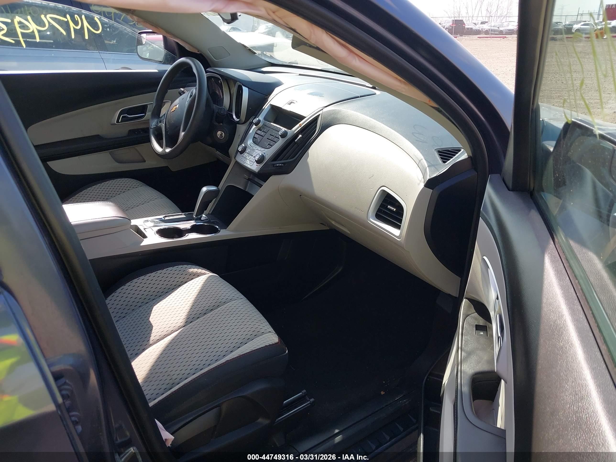 2014 Chevrolet Equinox Ls Blue vin: 2GNFLEEK0E6353983