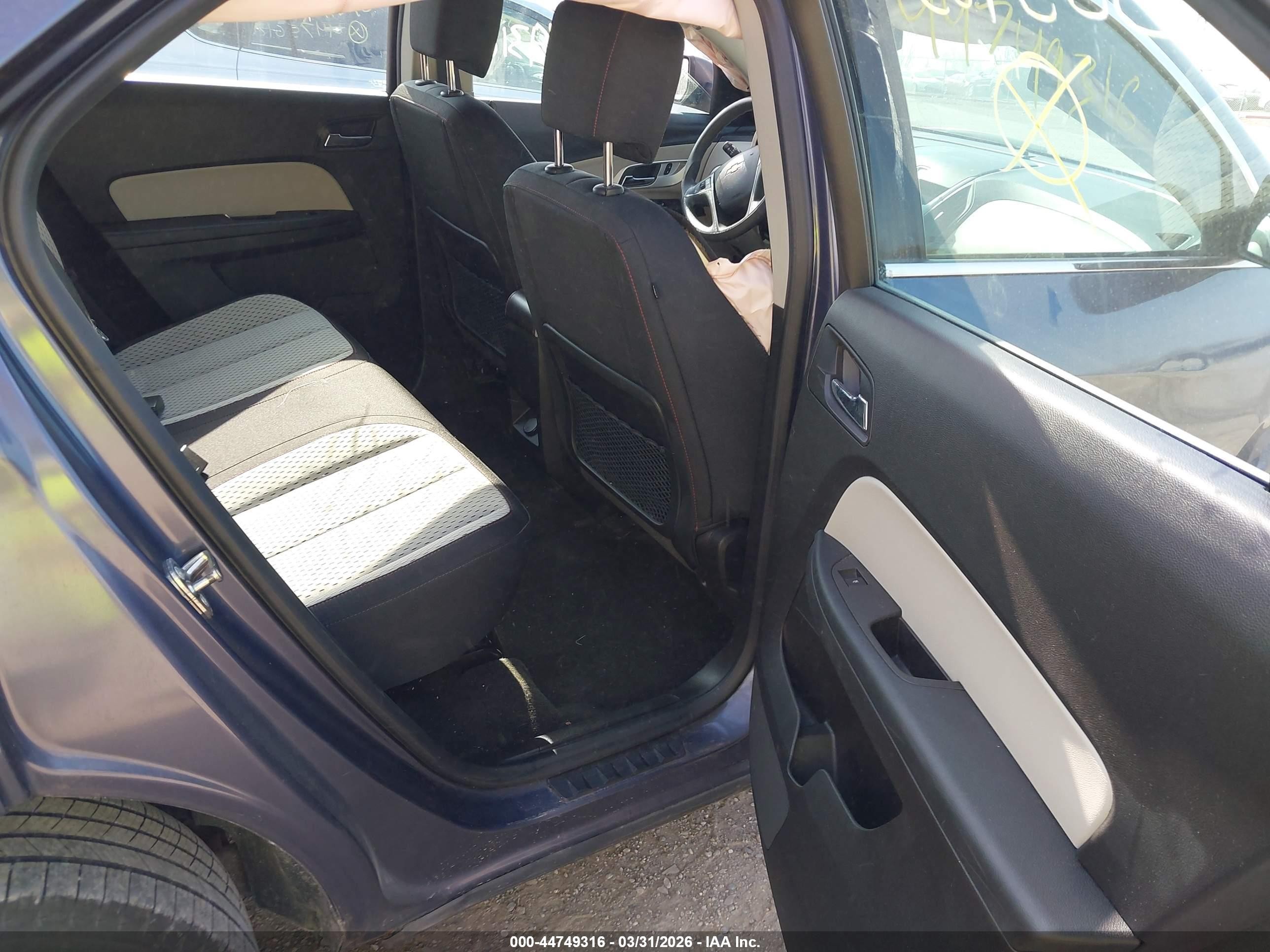 2014 Chevrolet Equinox Ls Blue vin: 2GNFLEEK0E6353983