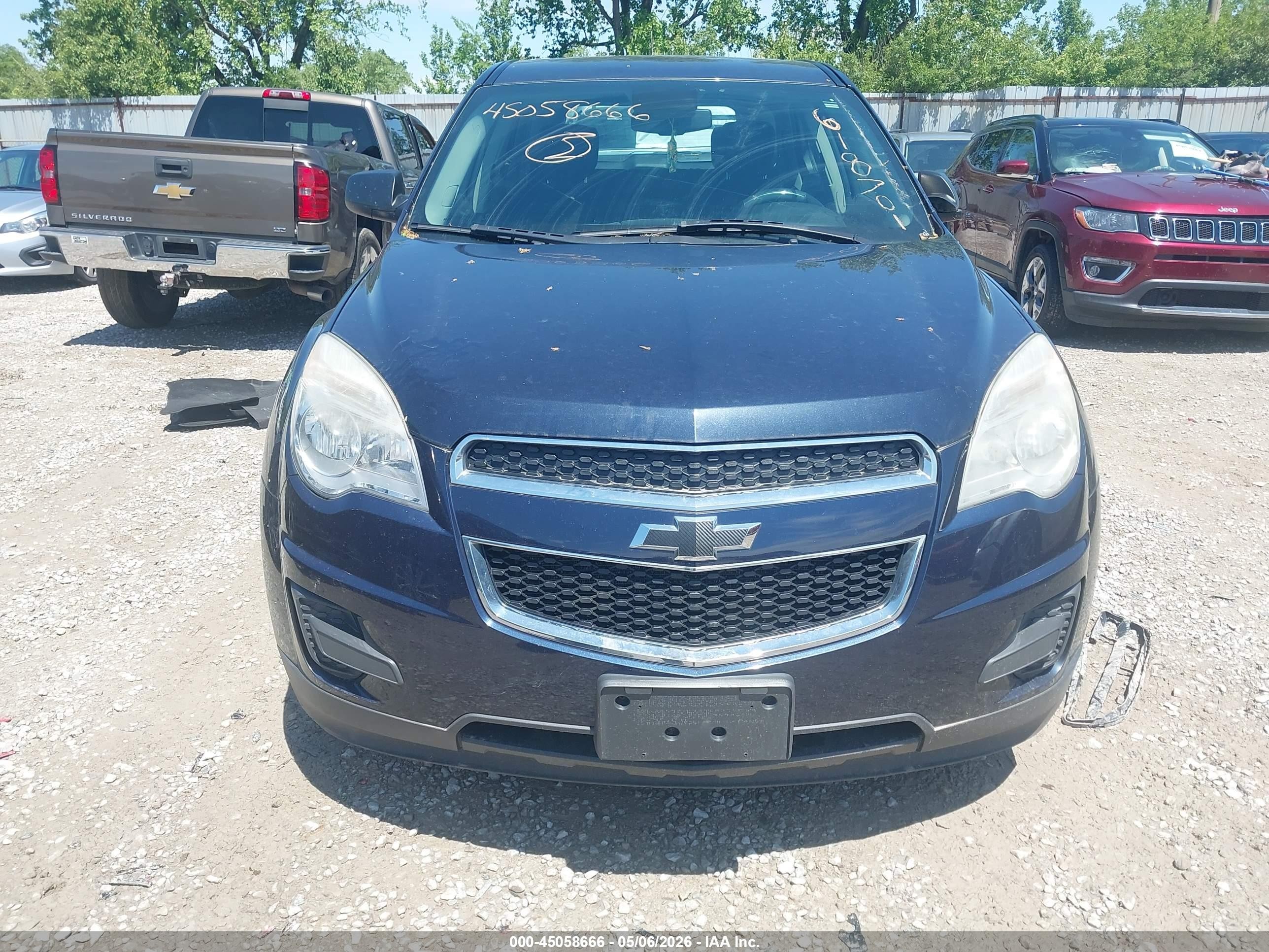 2015 Chevrolet Equinox Ls Dark Blue vin: 2GNFLEEK0F6181701