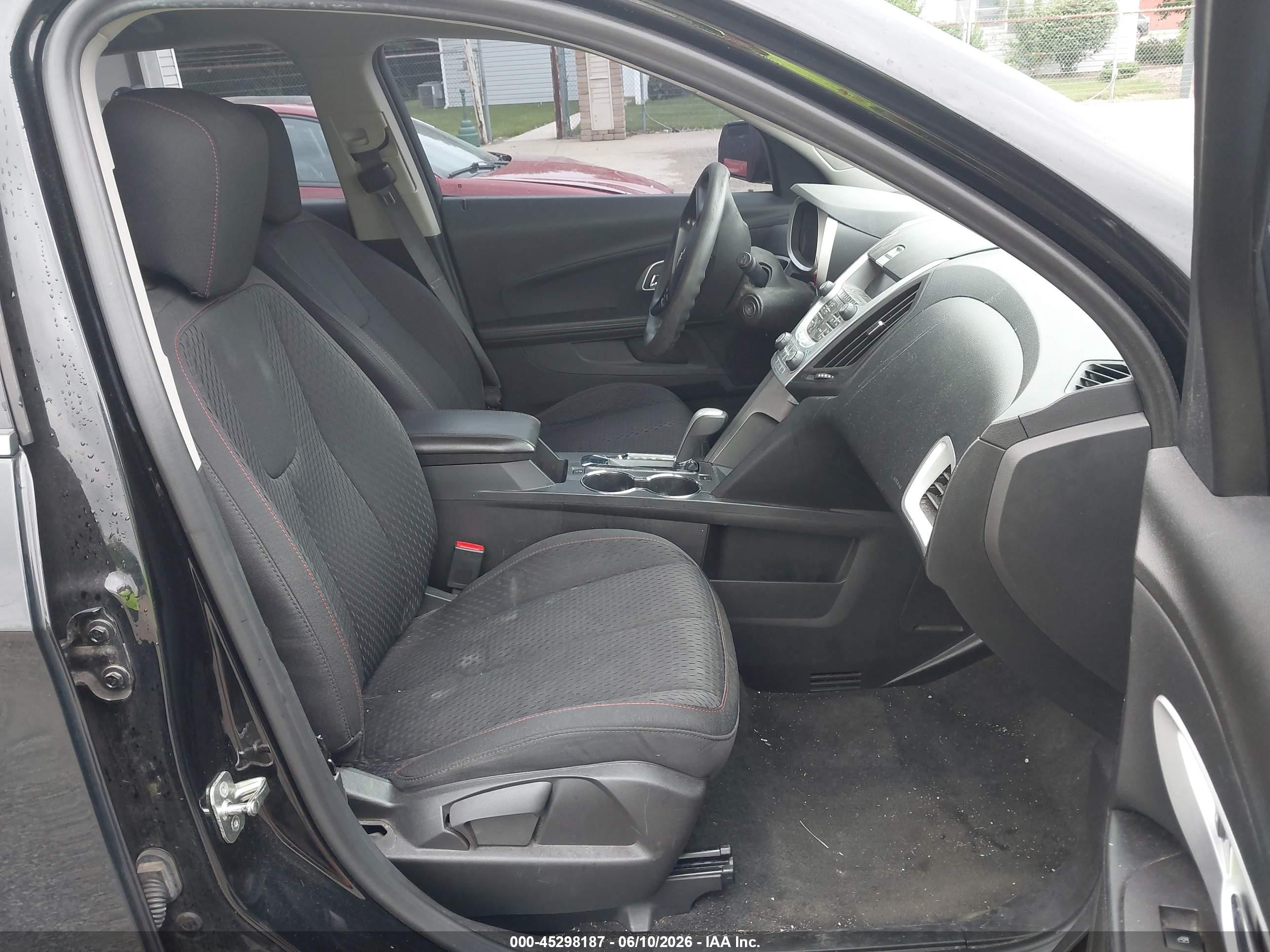 2015 Chevrolet Equinox Ls Black vin: 2GNFLEEK0F6220822