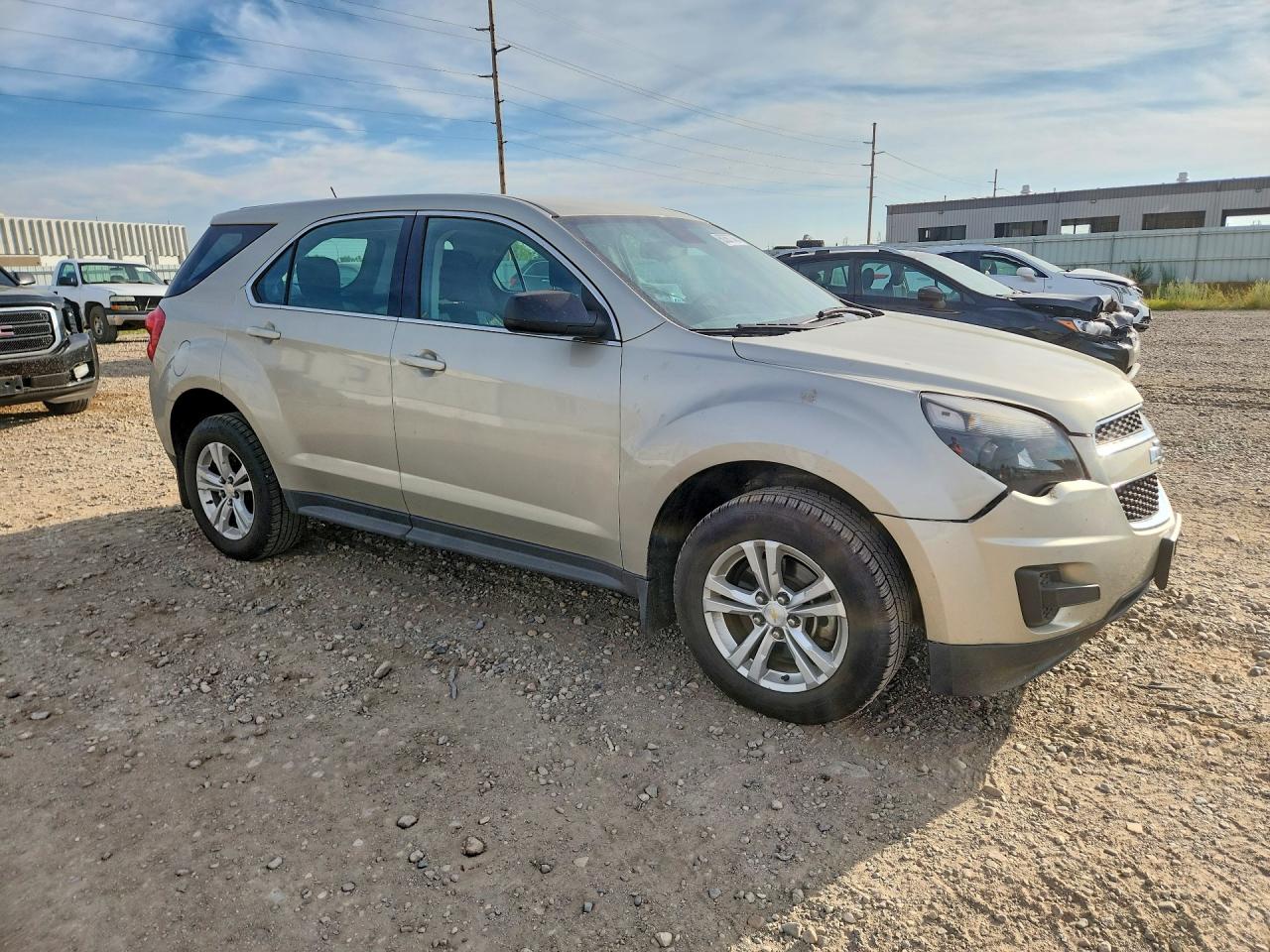 2015 Chevrolet Equinox Ls Beige vin: 2GNFLEEK0F6222991