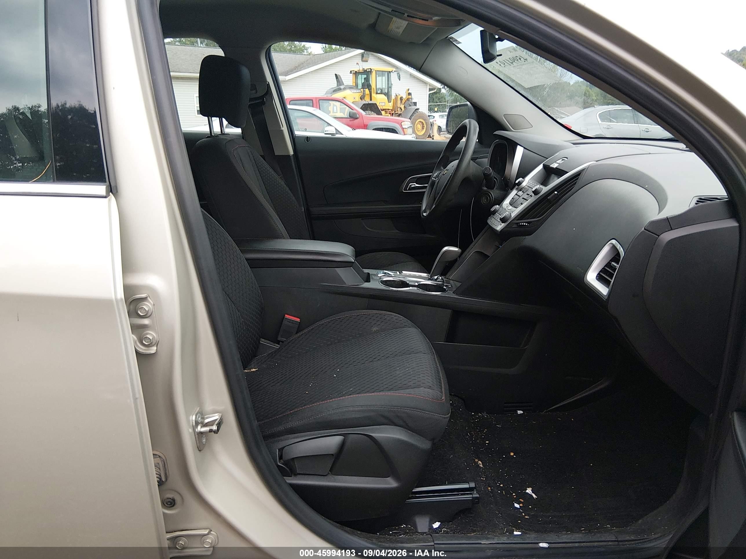2015 Chevrolet Equinox Ls Cream vin: 2GNFLEEK0F6227477