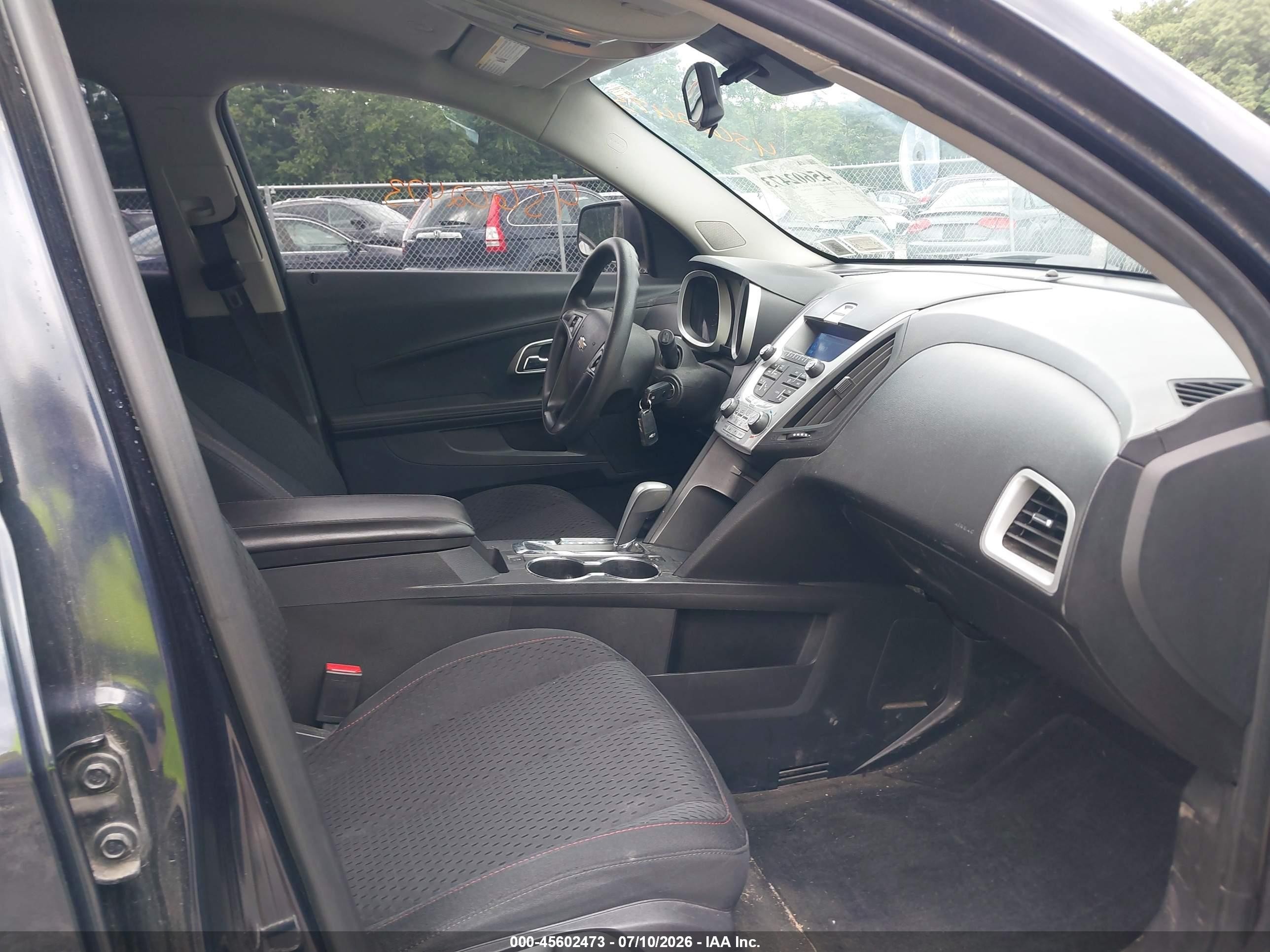 2015 Chevrolet Equinox Ls Blue vin: 2GNFLEEK0F6240441