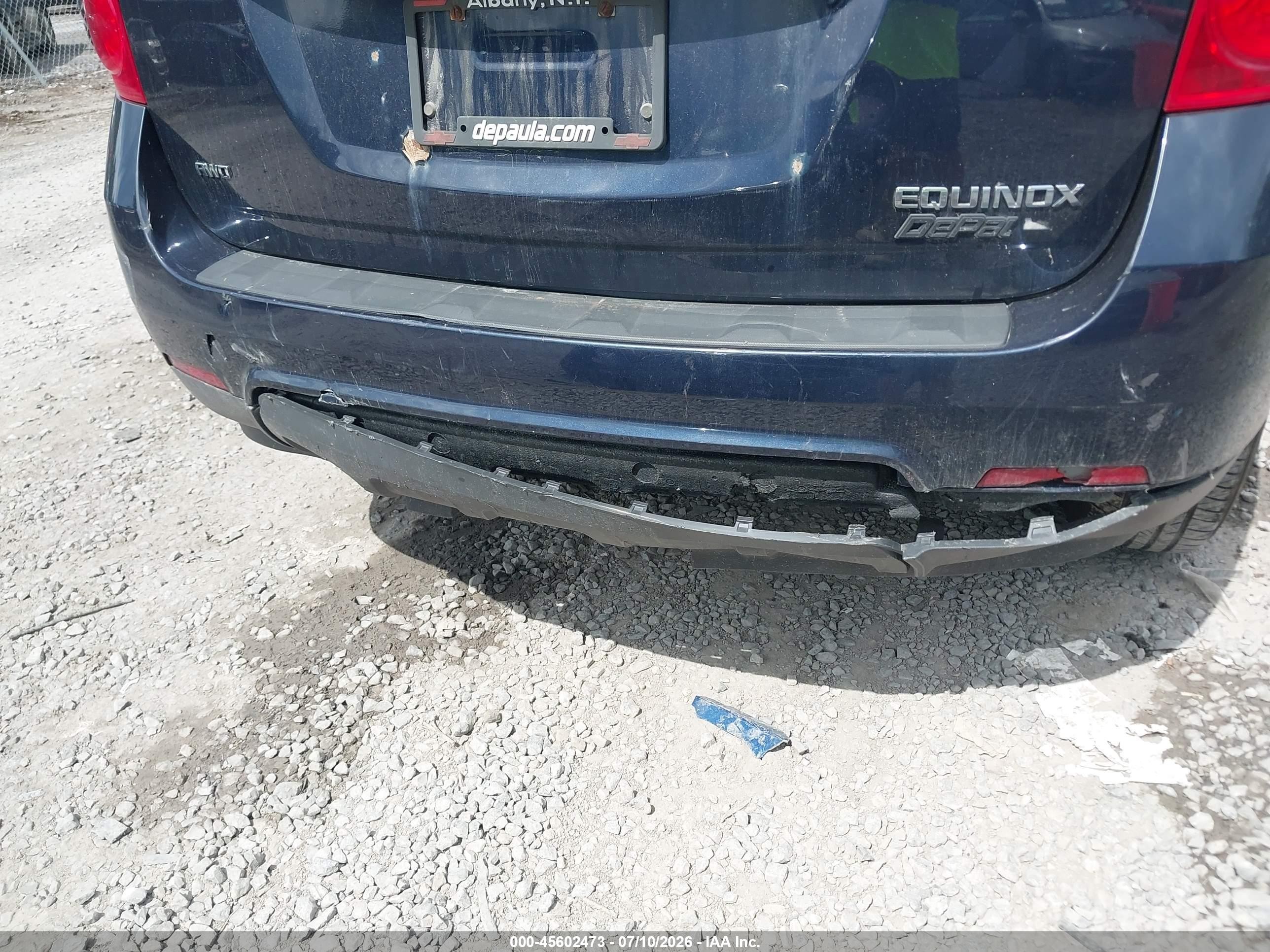 2015 Chevrolet Equinox Ls Blue vin: 2GNFLEEK0F6240441