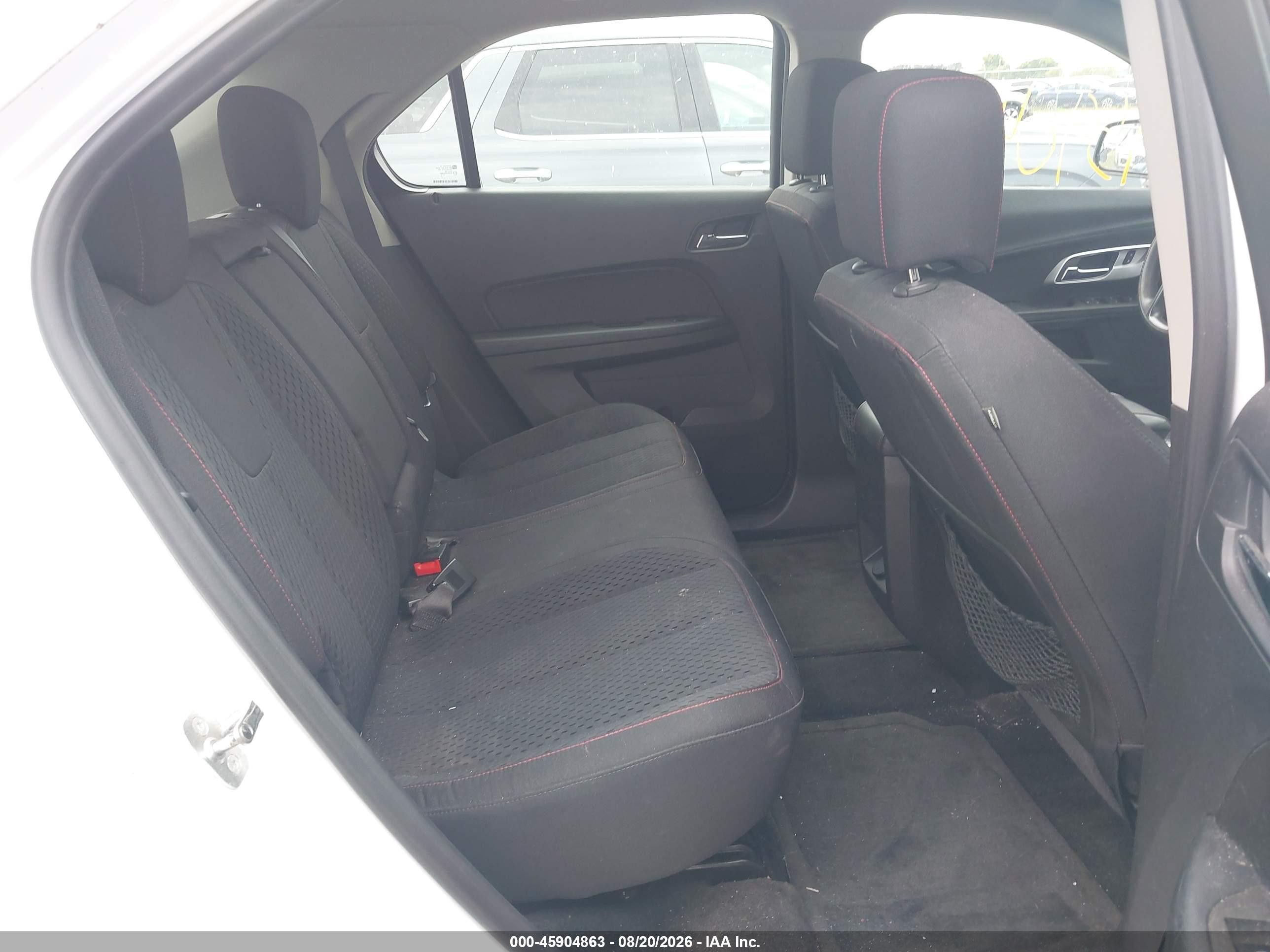 2015 Chevrolet Equinox Ls White vin: 2GNFLEEK0F6318474