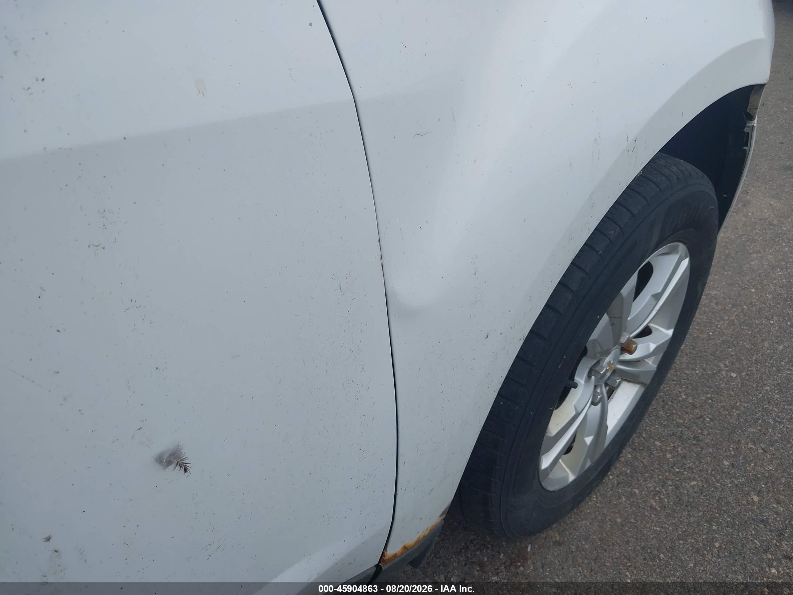 2015 Chevrolet Equinox Ls White vin: 2GNFLEEK0F6318474