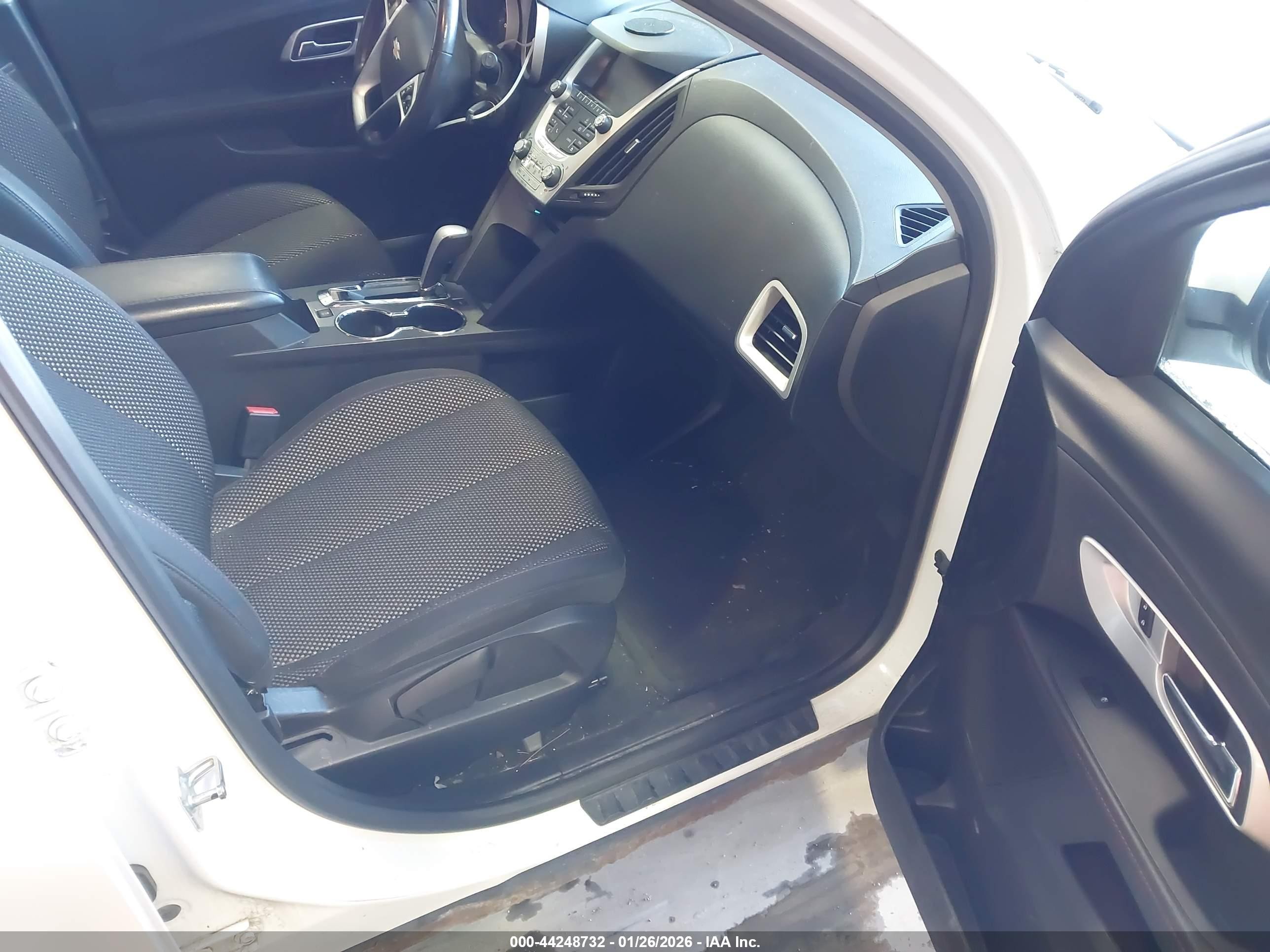 2012 Chevrolet Equinox 1lt White vin: 2GNFLEEK1C6202034