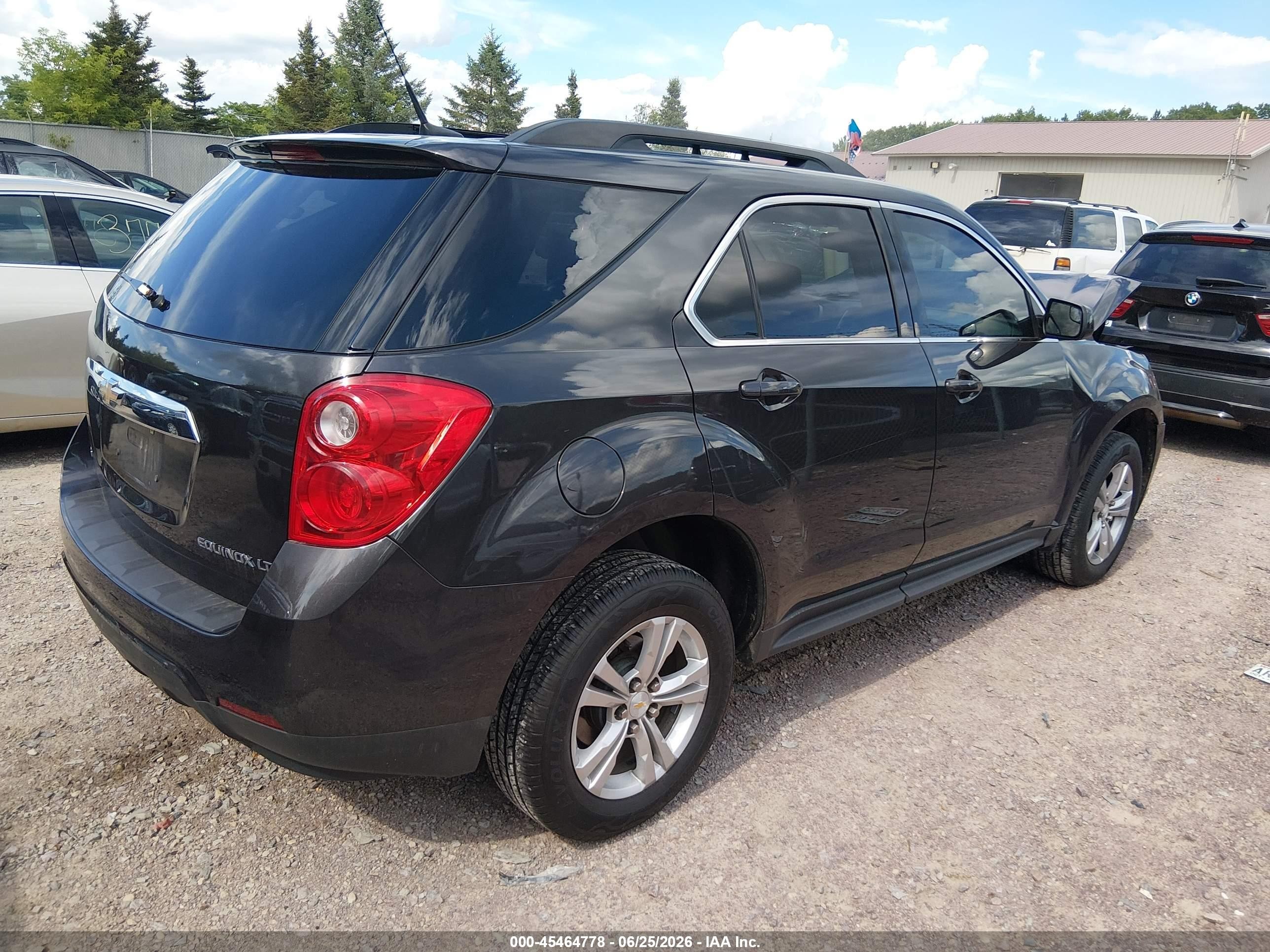 2013 Chevrolet Equinox Lt Gray vin: 2GNFLEEK1D6156416