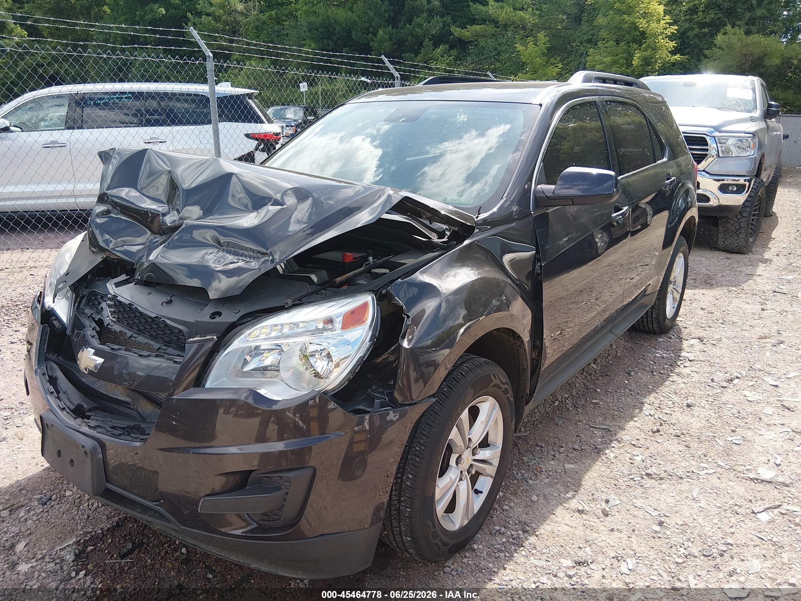2013 Chevrolet Equinox Lt Gray vin: 2GNFLEEK1D6156416