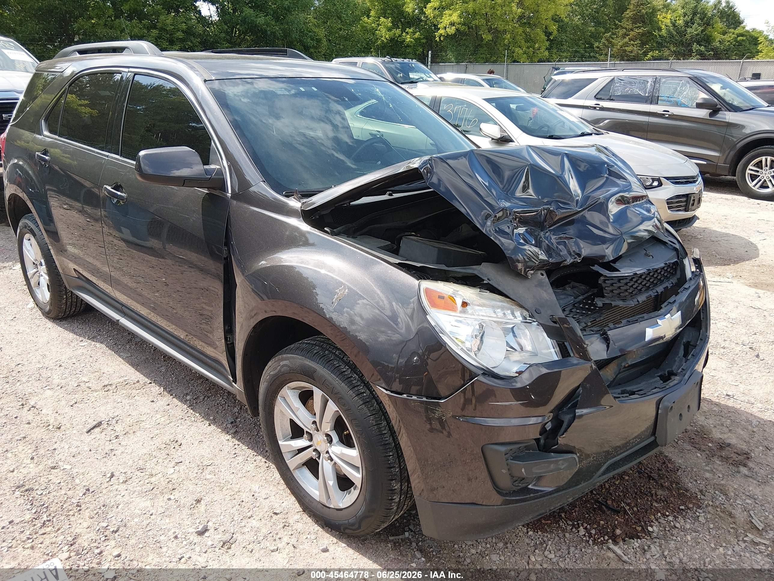 2013 Chevrolet Equinox Lt Gray vin: 2GNFLEEK1D6156416