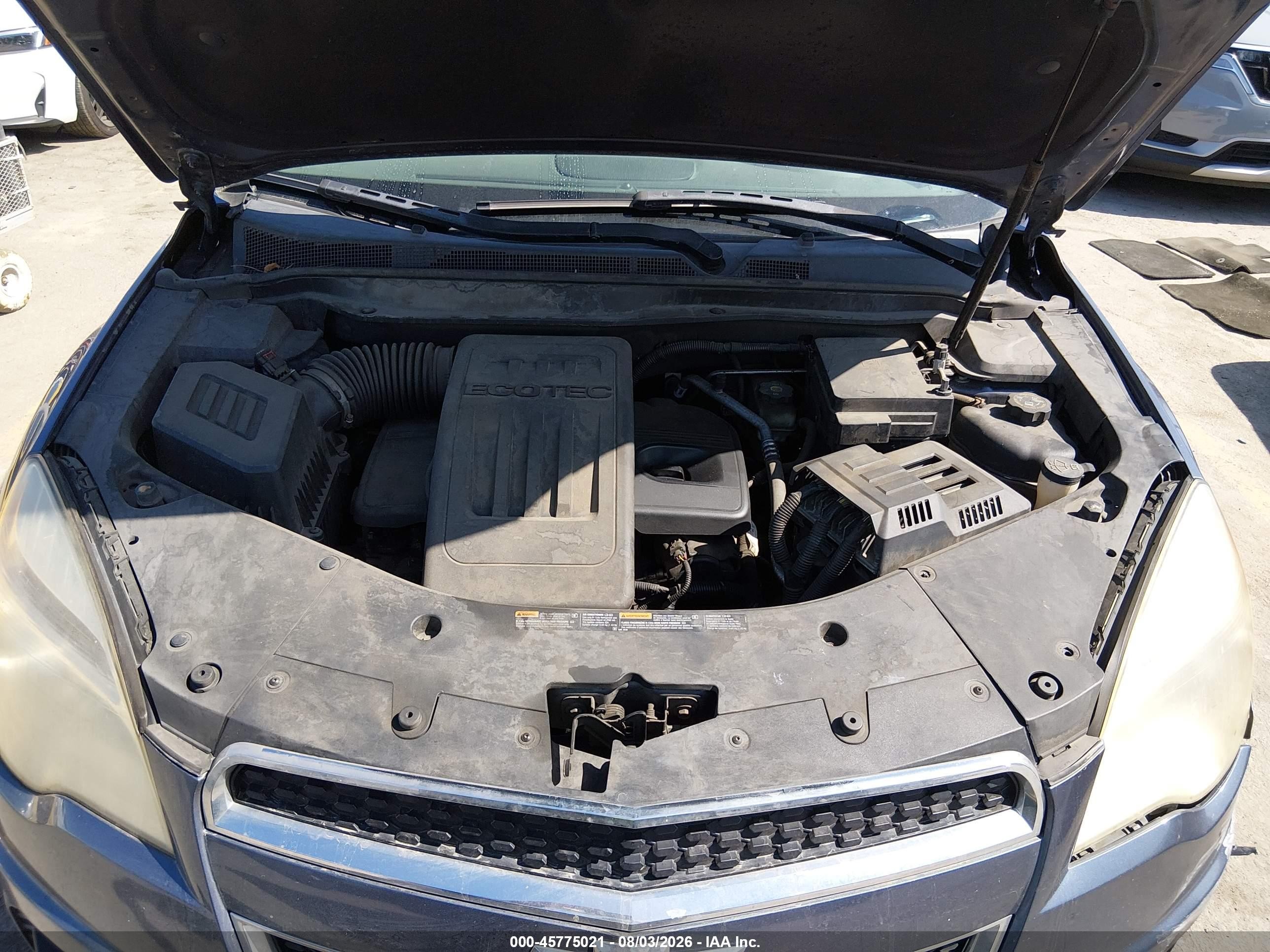 2013 Chevrolet Equinox Lt Синий vin: 2GNFLEEK1D6366580
