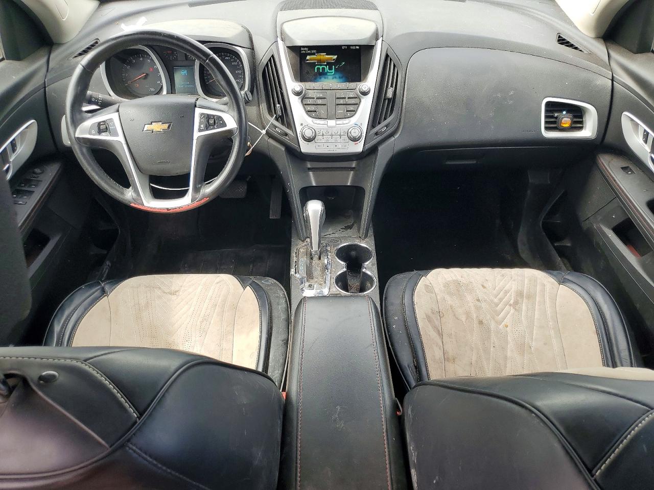 2013 Chevrolet Equinox Lt White vin: 2GNFLEEK1D6369978