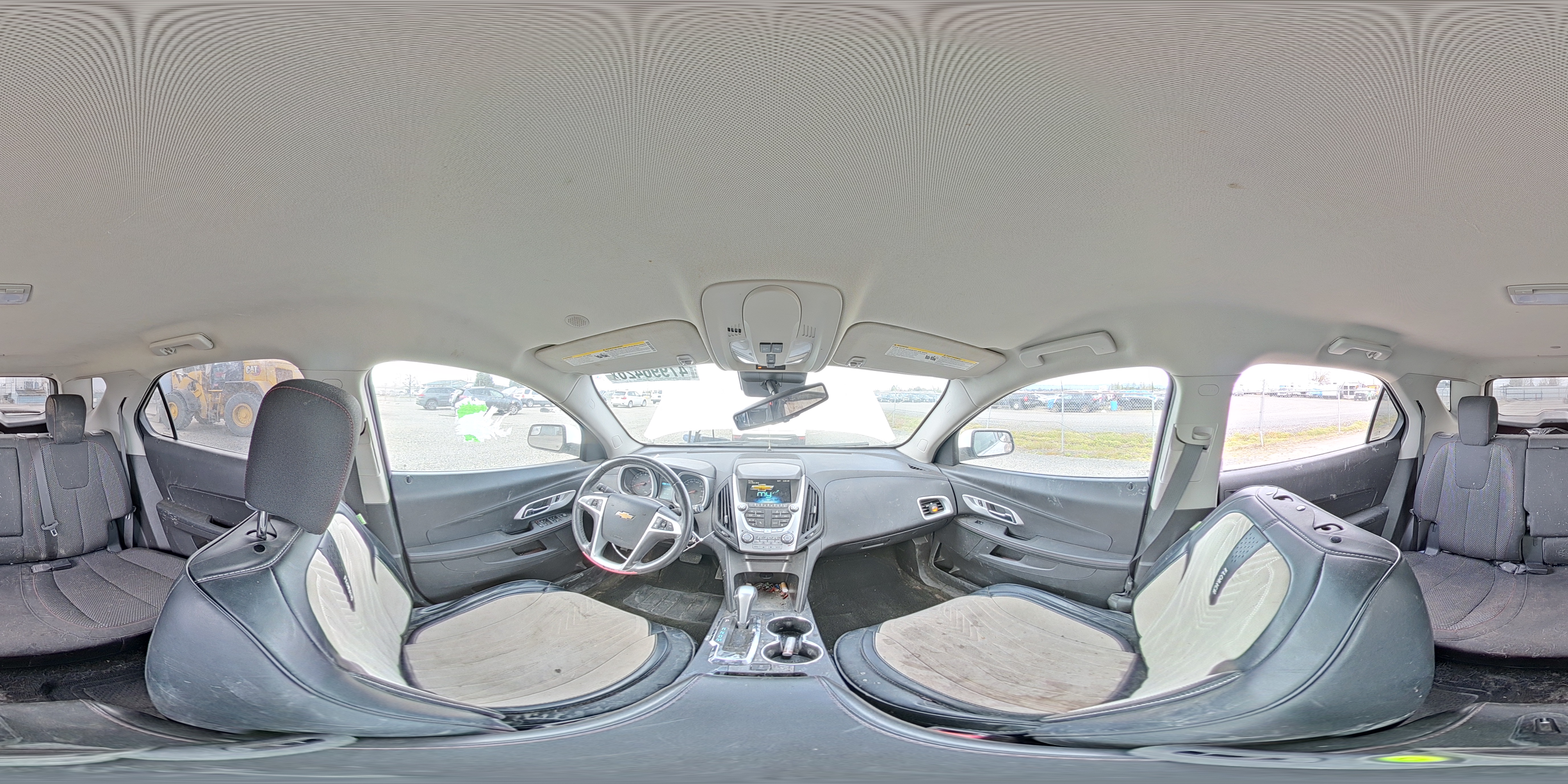 2013 Chevrolet Equinox Lt White vin: 2GNFLEEK1D6369978