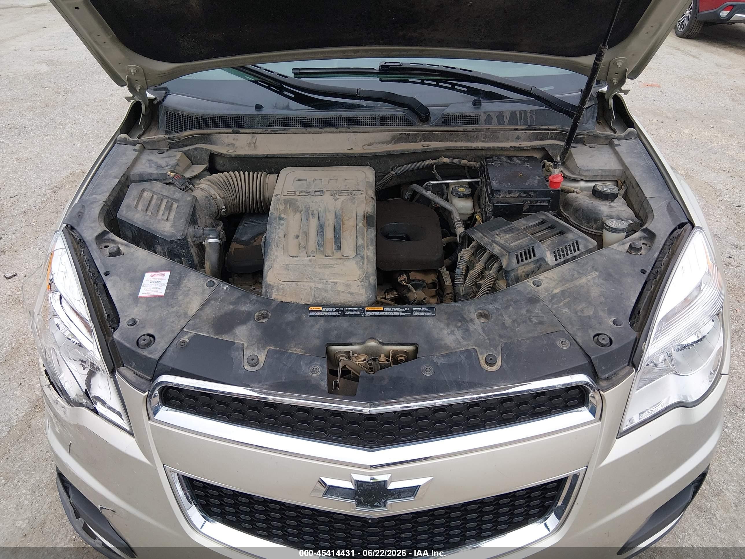 2014 Chevrolet Equinox Ls Золотой vin: 2GNFLEEK1E6149516