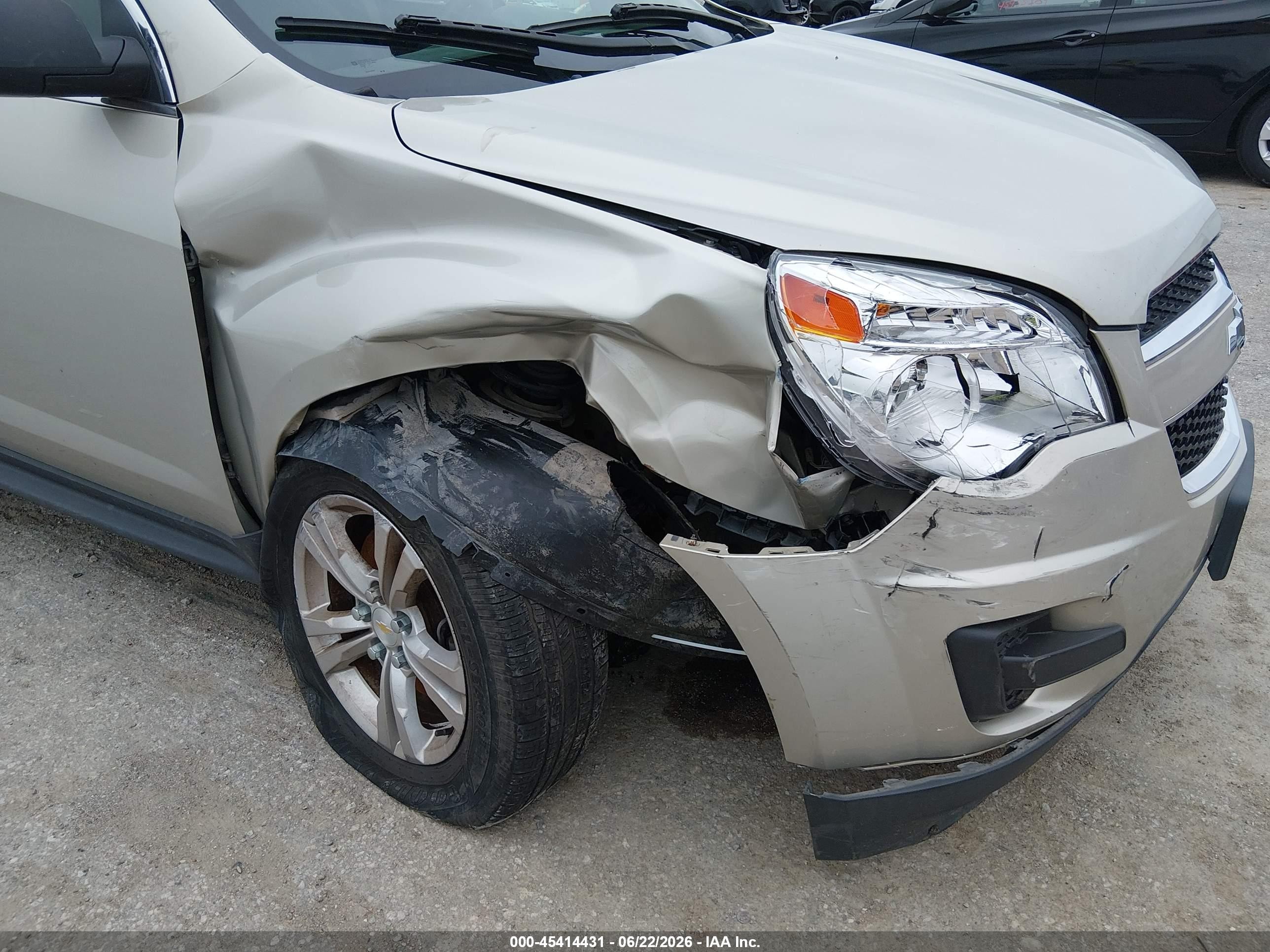 2014 Chevrolet Equinox Ls Золотой vin: 2GNFLEEK1E6149516