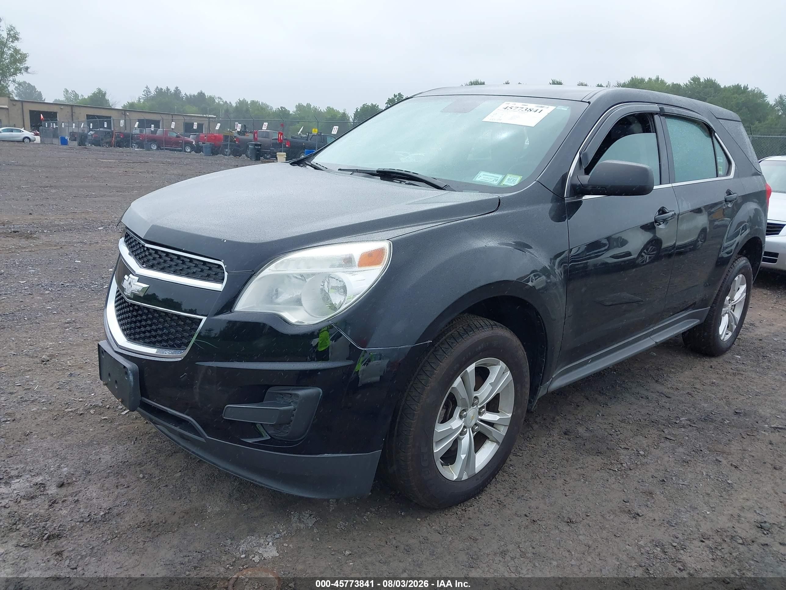 2014 Chevrolet Equinox Ls Black vin: 2GNFLEEK1E6153386