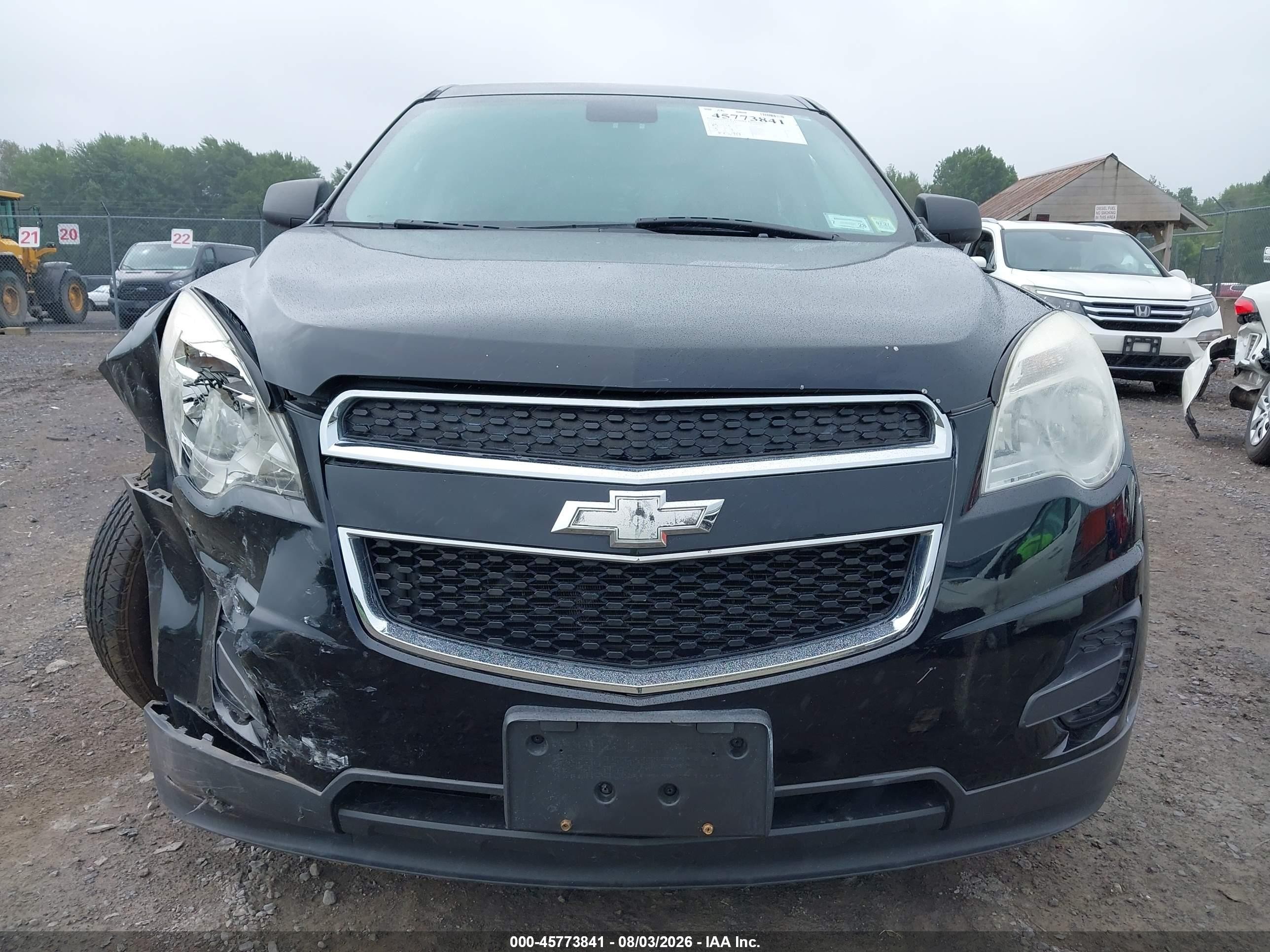 2014 Chevrolet Equinox Ls Black vin: 2GNFLEEK1E6153386