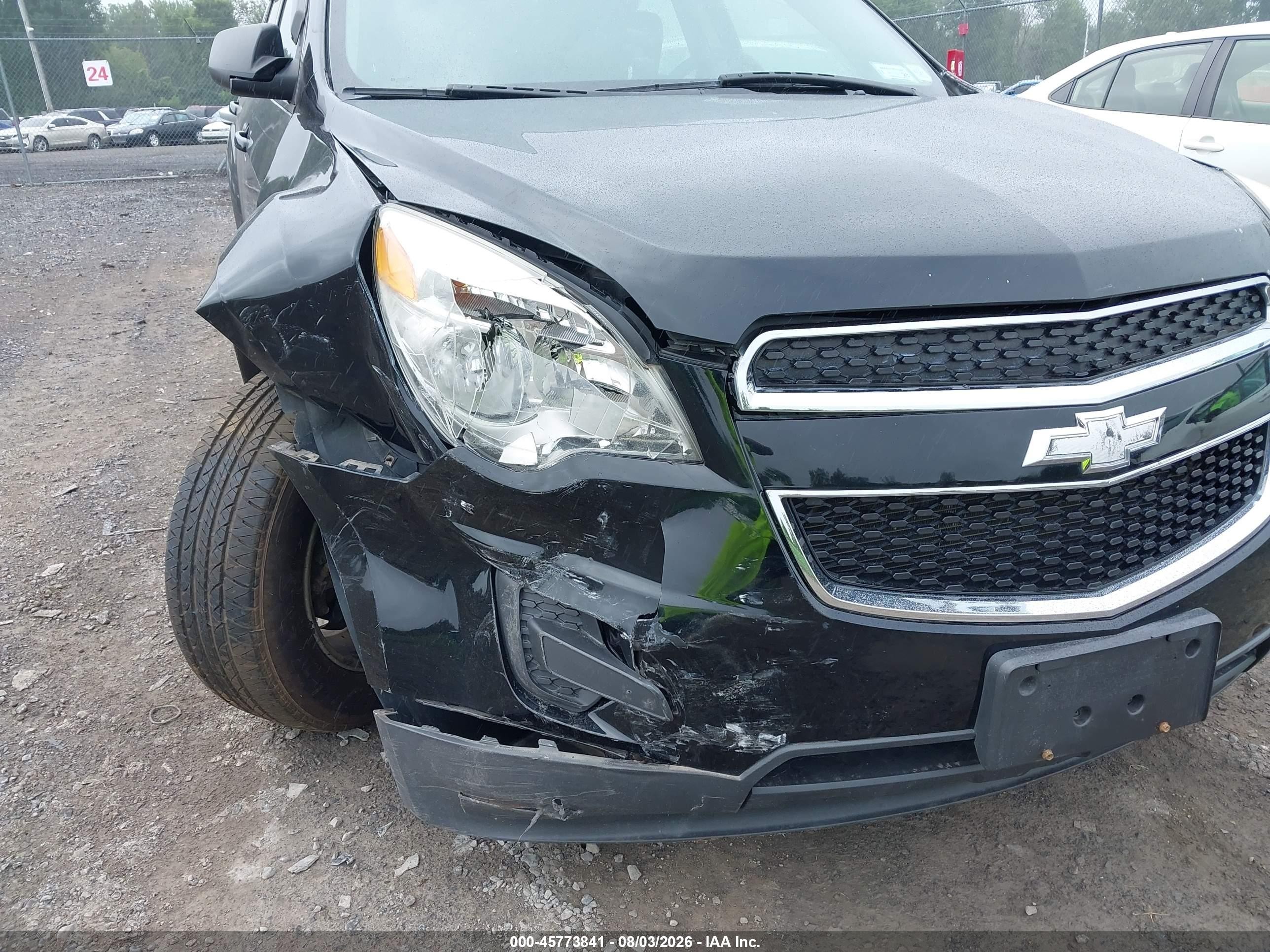 2014 Chevrolet Equinox Ls Black vin: 2GNFLEEK1E6153386