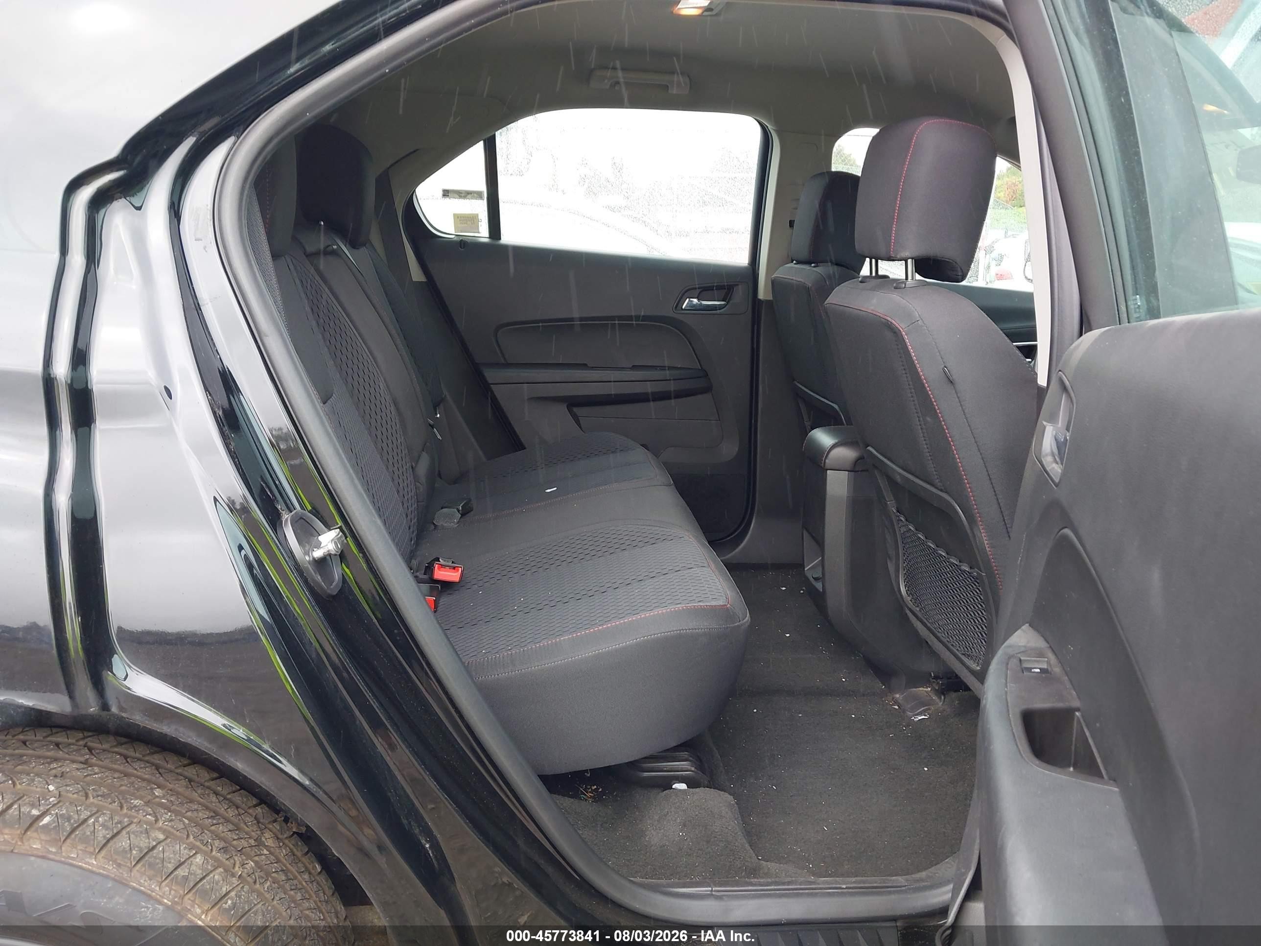 2014 Chevrolet Equinox Ls Black vin: 2GNFLEEK1E6153386