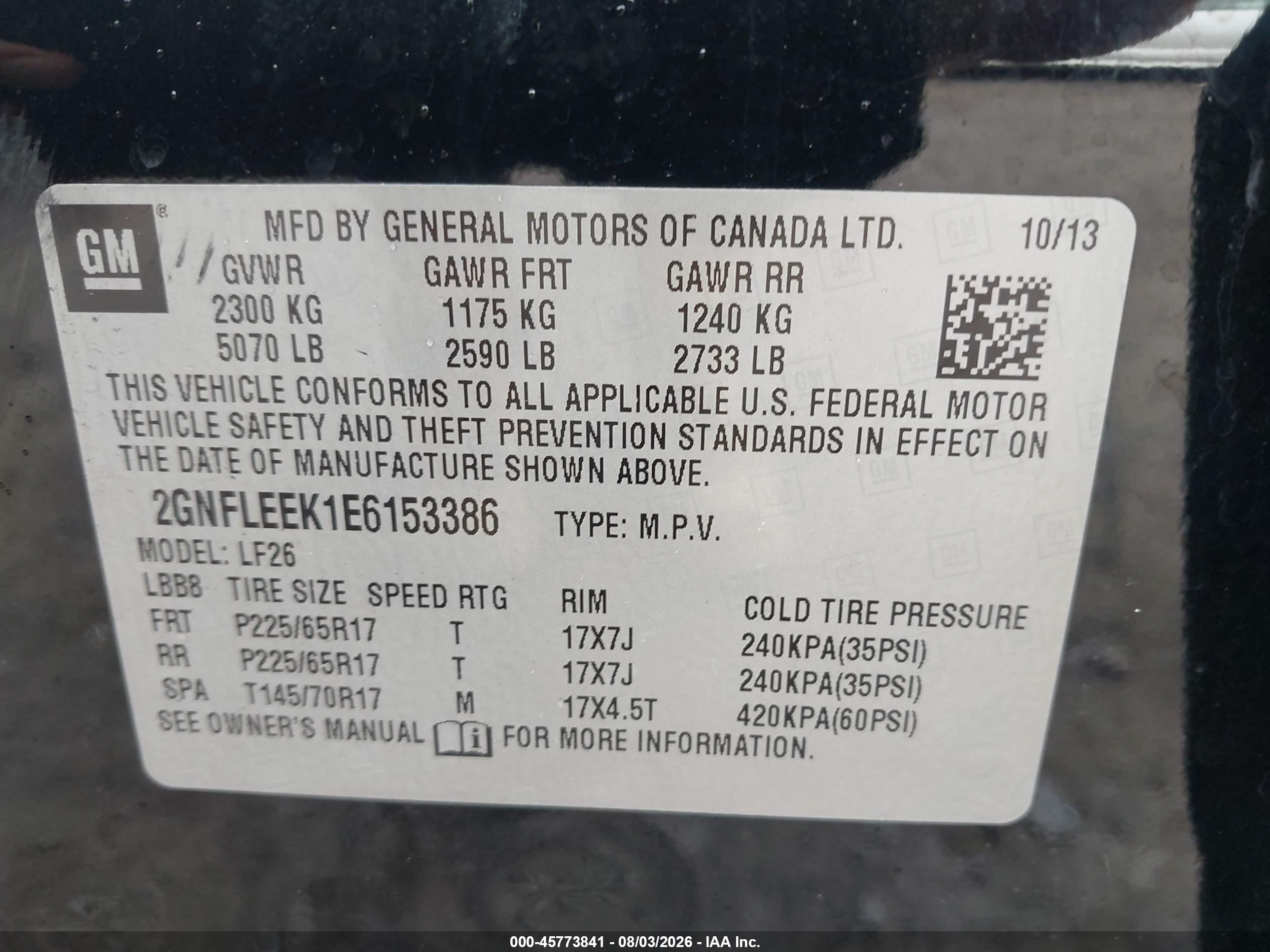 2014 Chevrolet Equinox Ls Black vin: 2GNFLEEK1E6153386