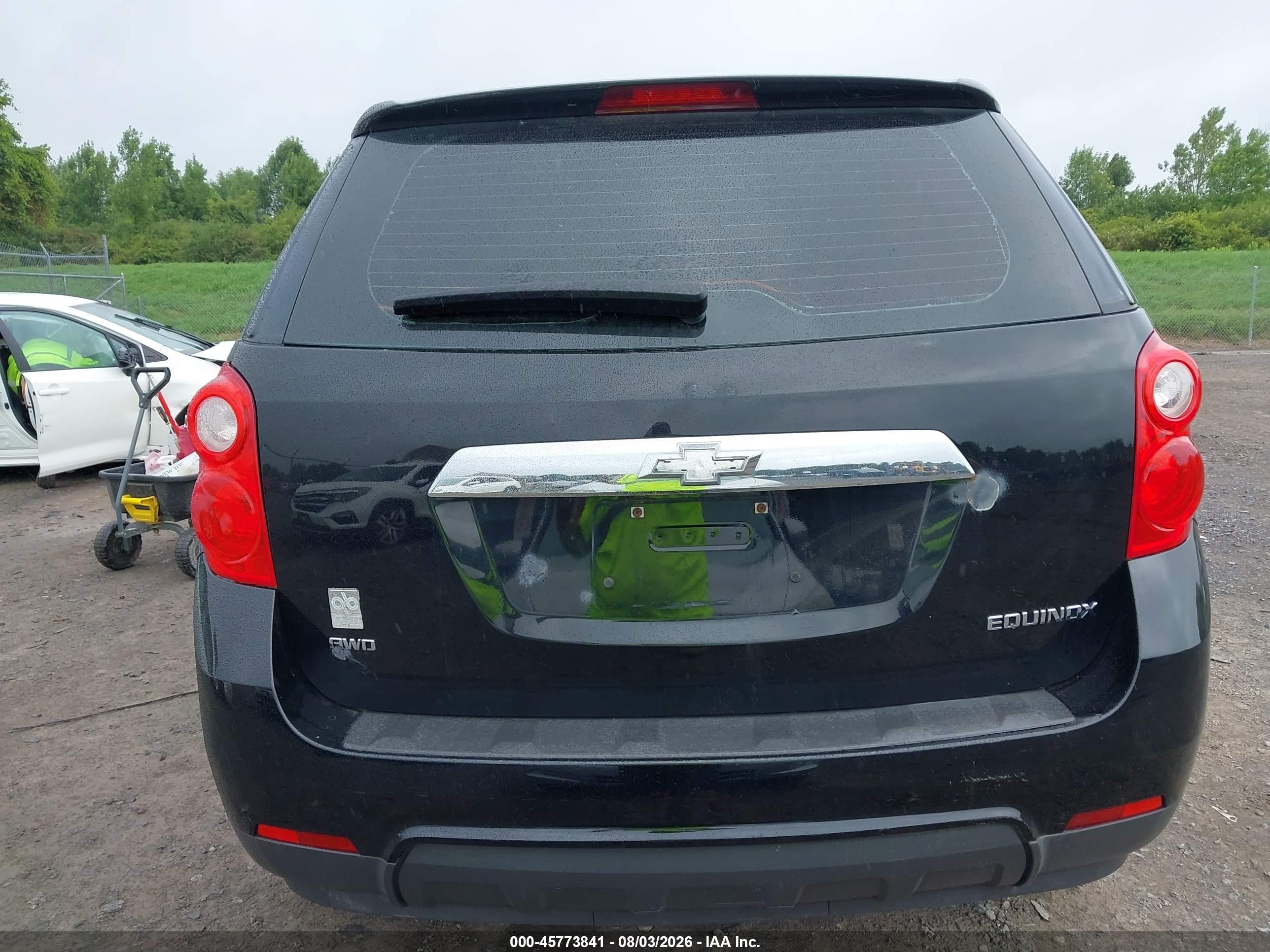 2014 Chevrolet Equinox Ls Black vin: 2GNFLEEK1E6153386