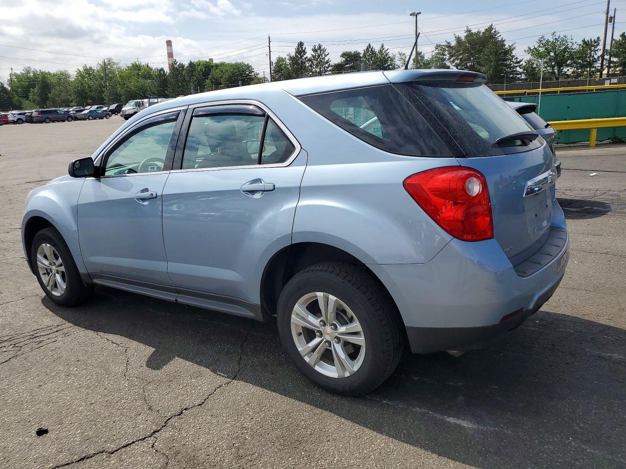 2014 Chevrolet Equinox Ls Blue vin: 2GNFLEEK1E6279747
