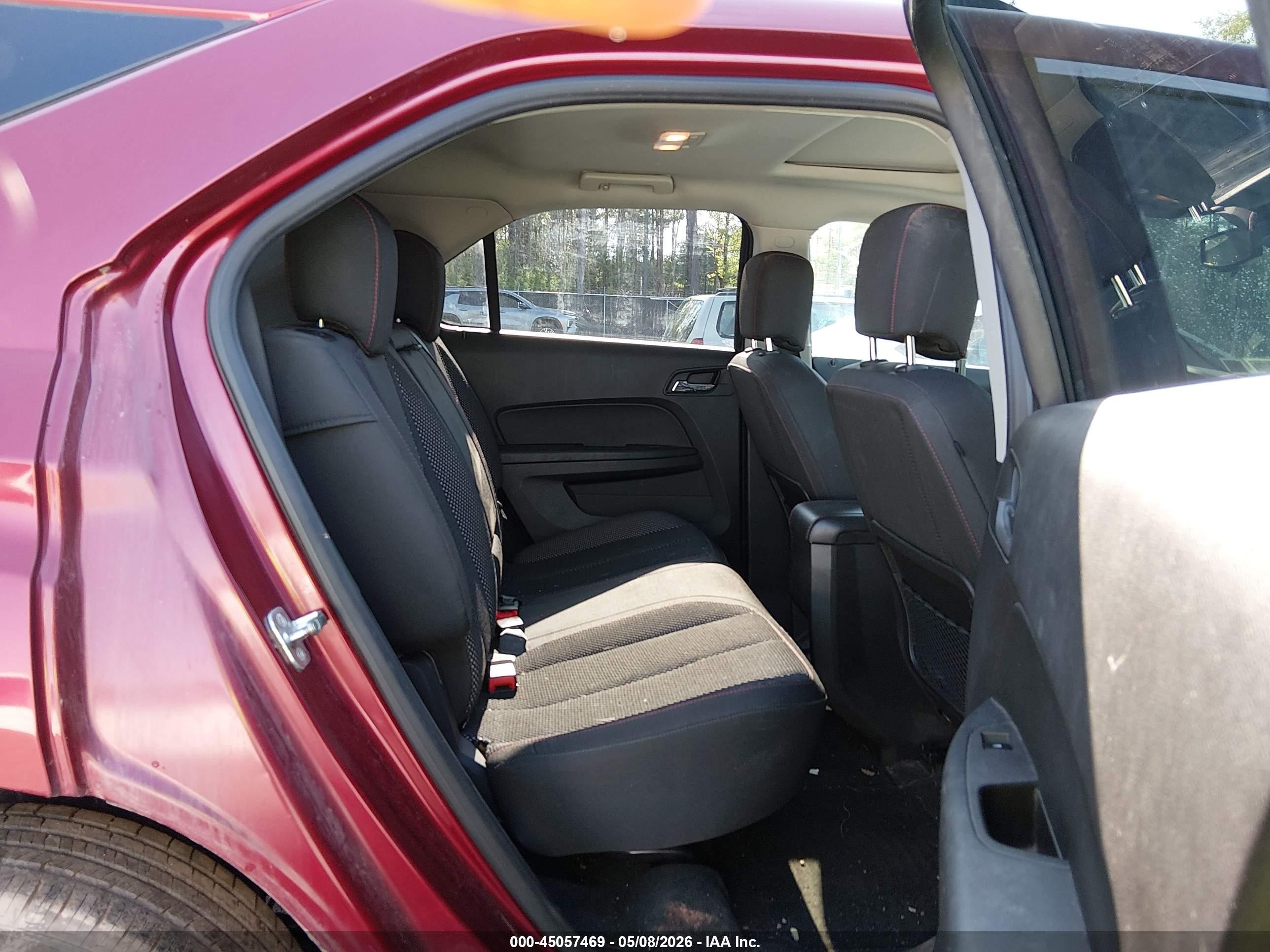 2012 Chevrolet Equinox 1lt Red vin: 2GNFLEEK2C6227301