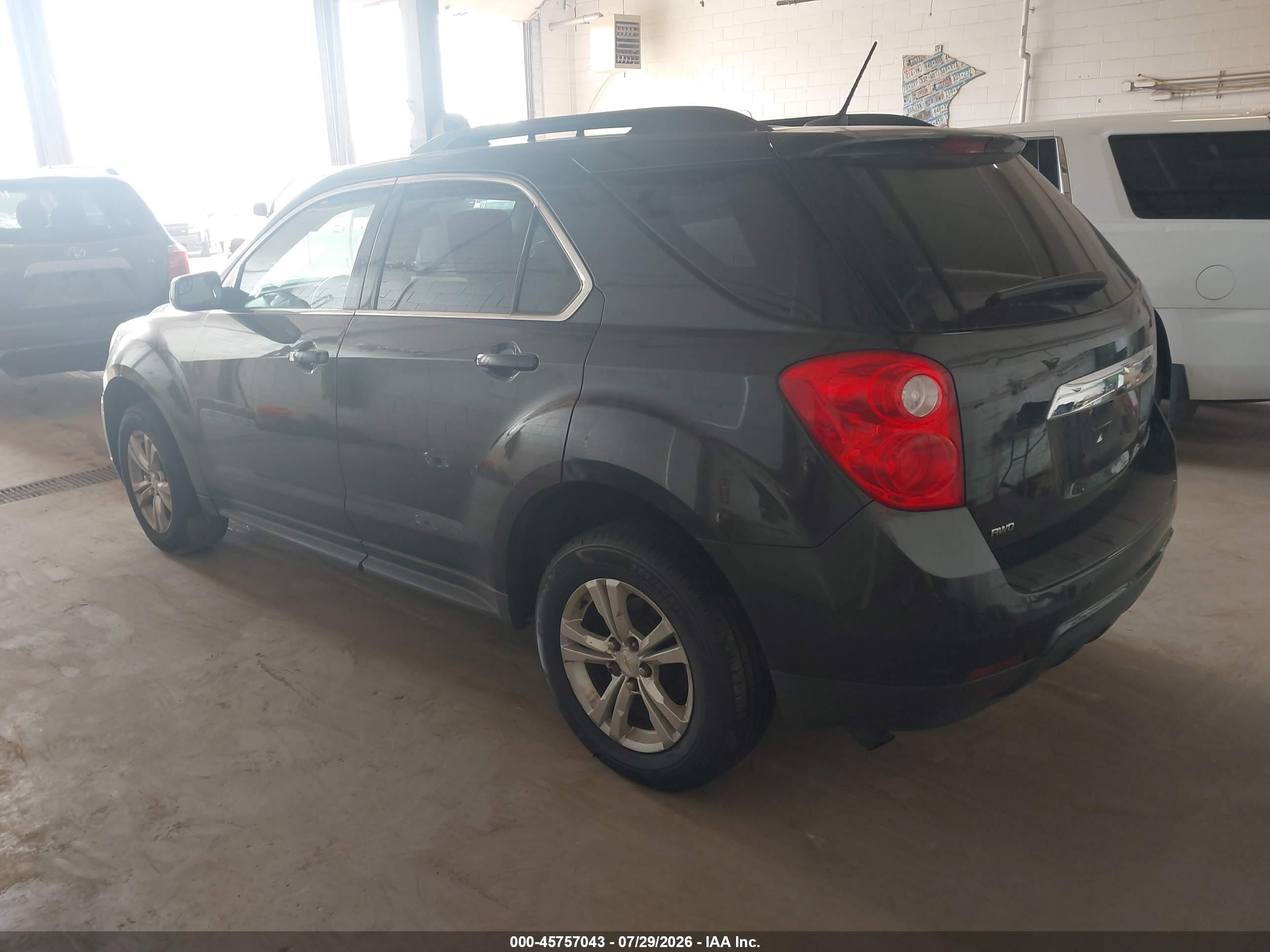 2013 Chevrolet Equinox Lt Gray vin: 2GNFLEEK2D6237022