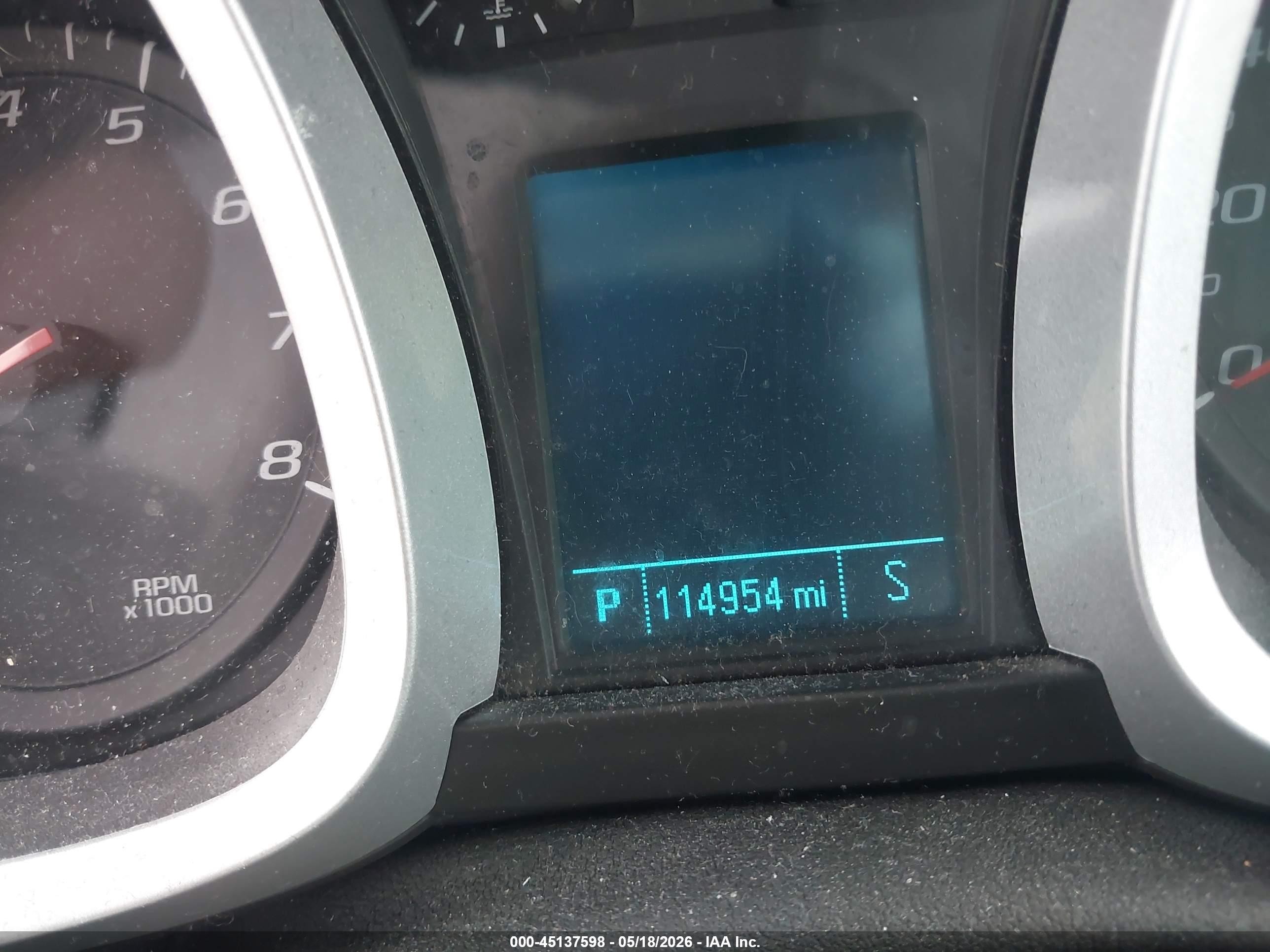 2013 Chevrolet Equinox Lt Gray vin: 2GNFLEEK2D6298063