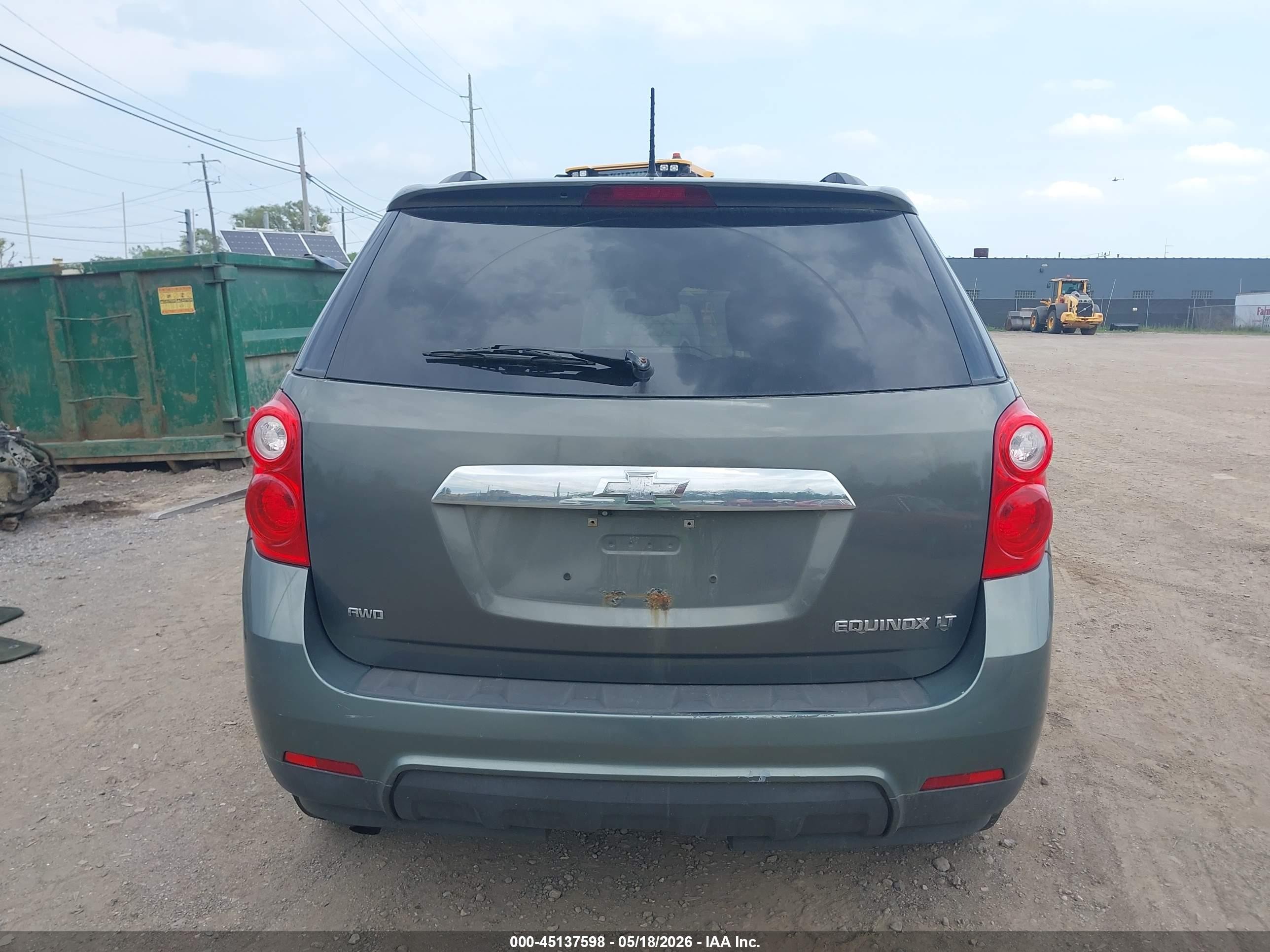2013 Chevrolet Equinox Lt Gray vin: 2GNFLEEK2D6298063