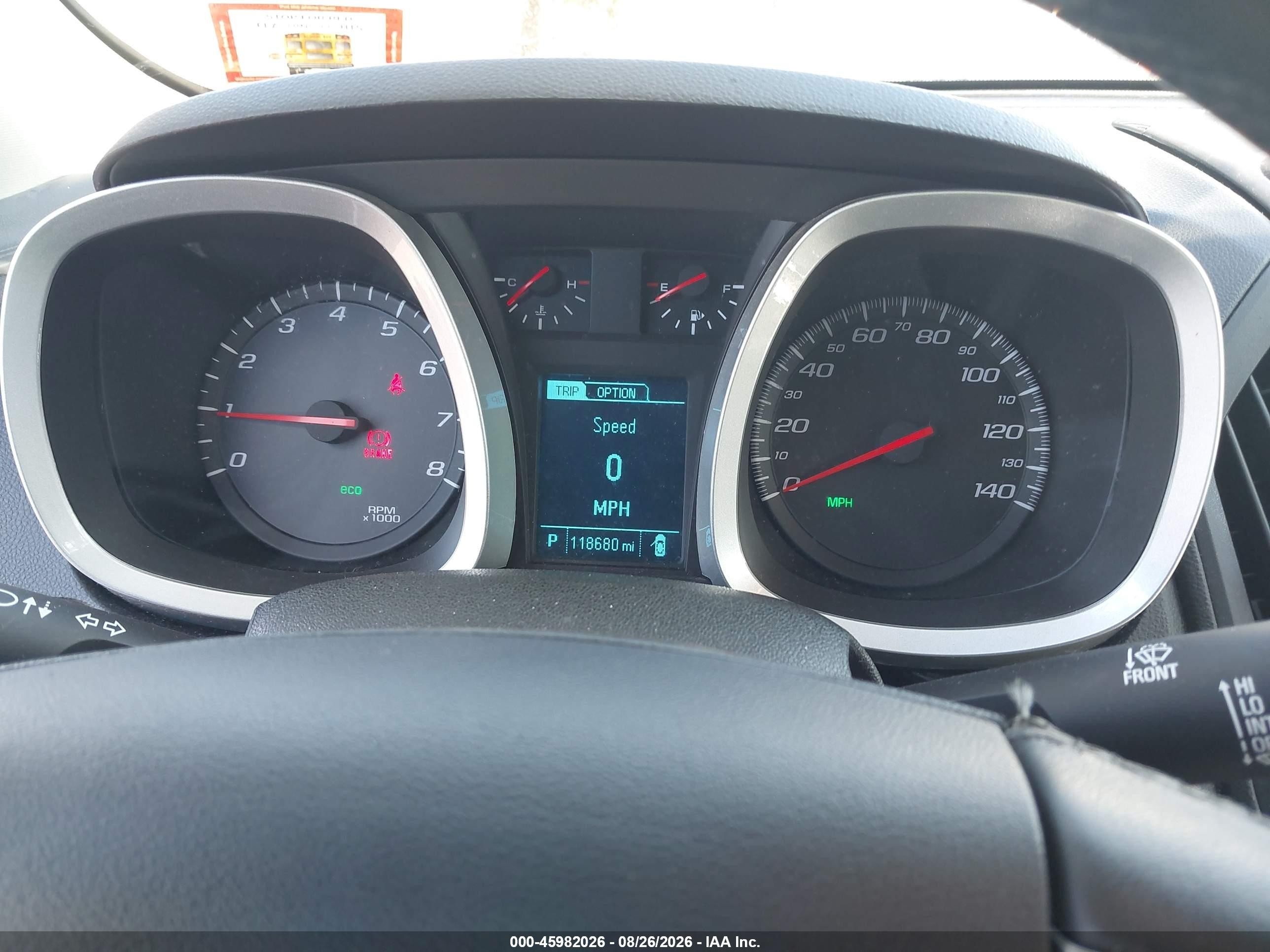 2013 Chevrolet Equinox 1lt Champagne vin: 2GNFLEEK2D6410022