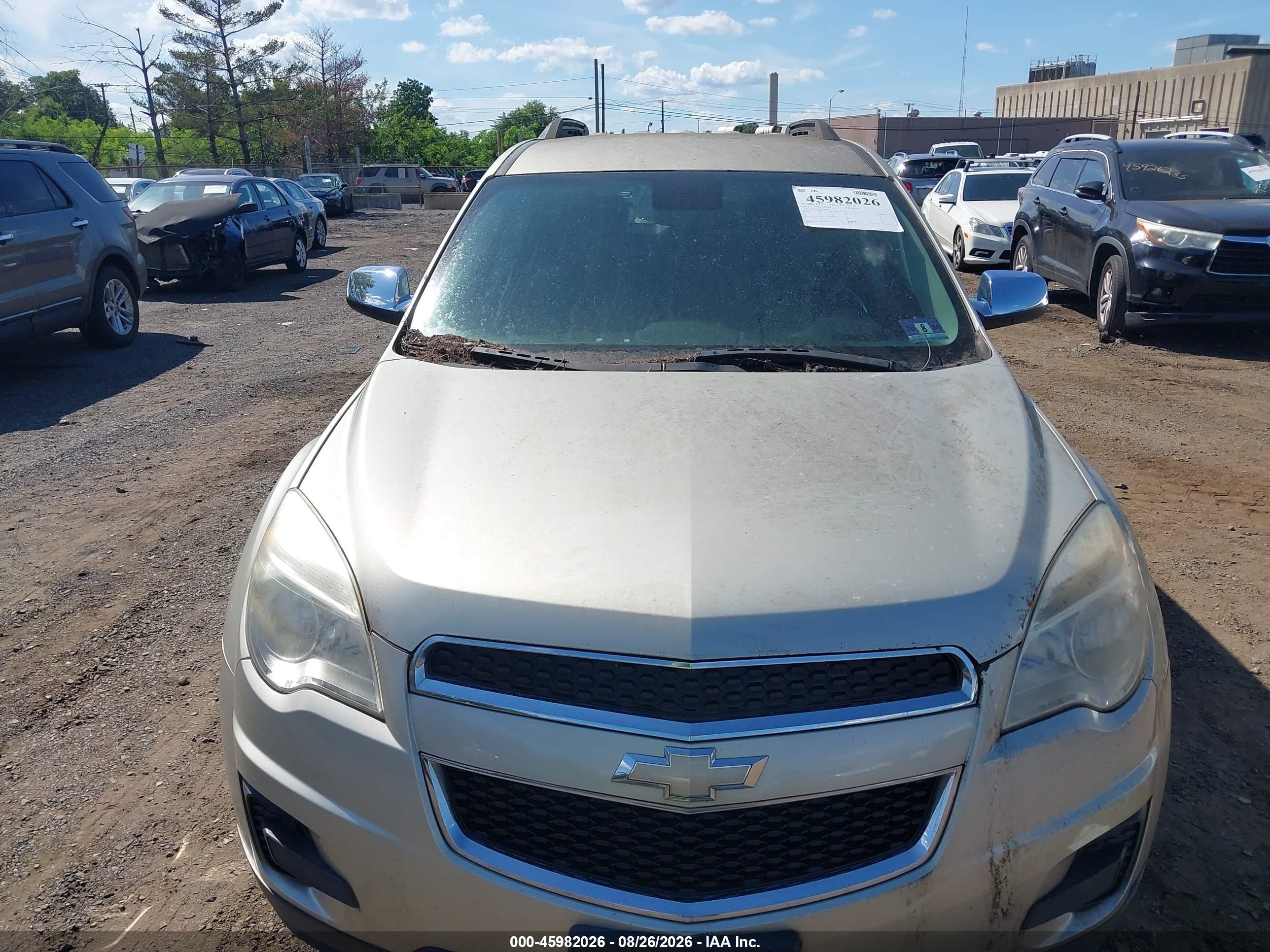 2013 Chevrolet Equinox 1lt Champagne vin: 2GNFLEEK2D6410022