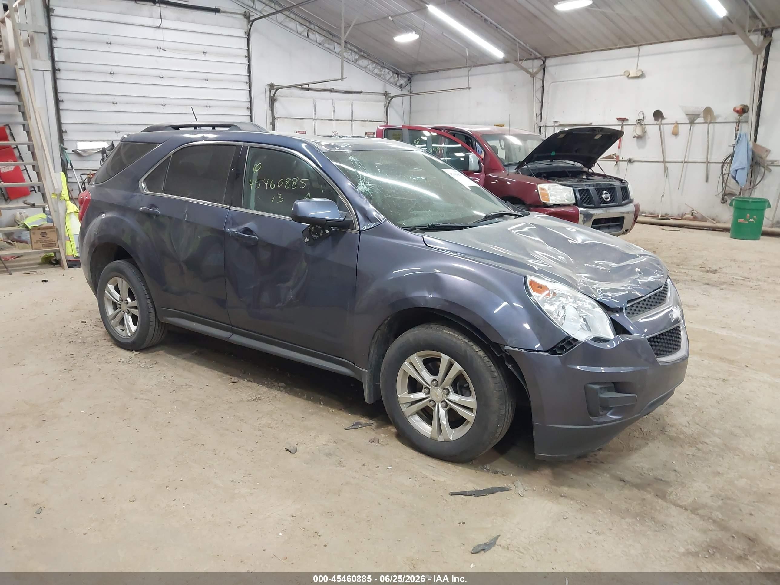 2013 Chevrolet Equinox Lt Dark Blue vin: 2GNFLEEK2D6431310