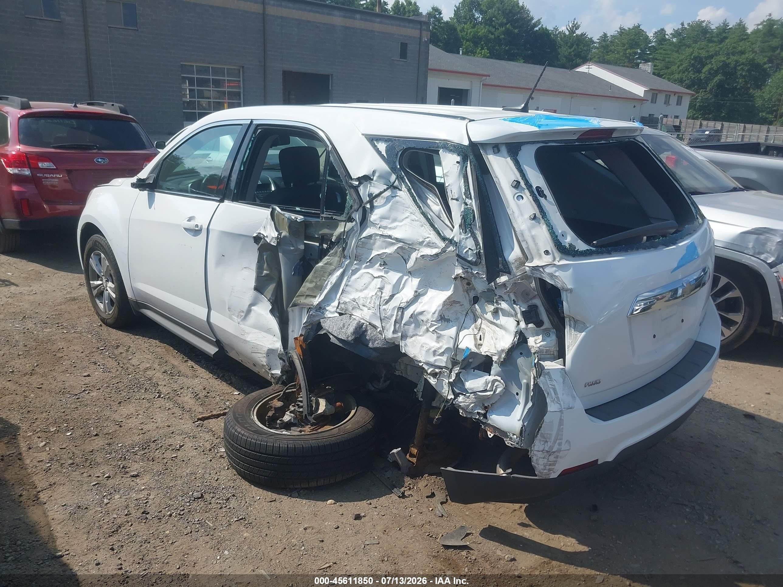 2014 Chevrolet Equinox Ls Белый vin: 2GNFLEEK2E6167250