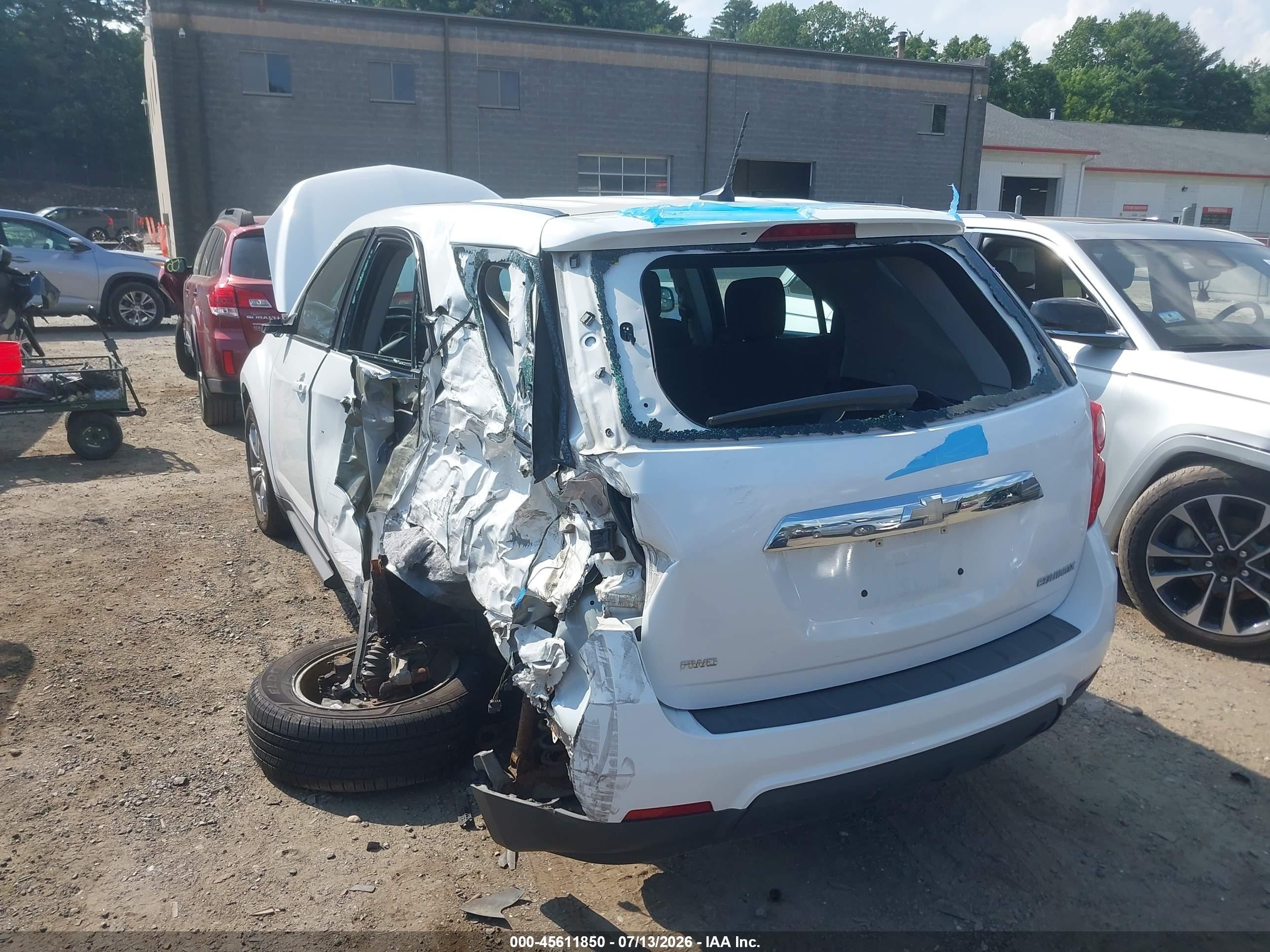 2014 Chevrolet Equinox Ls Белый vin: 2GNFLEEK2E6167250