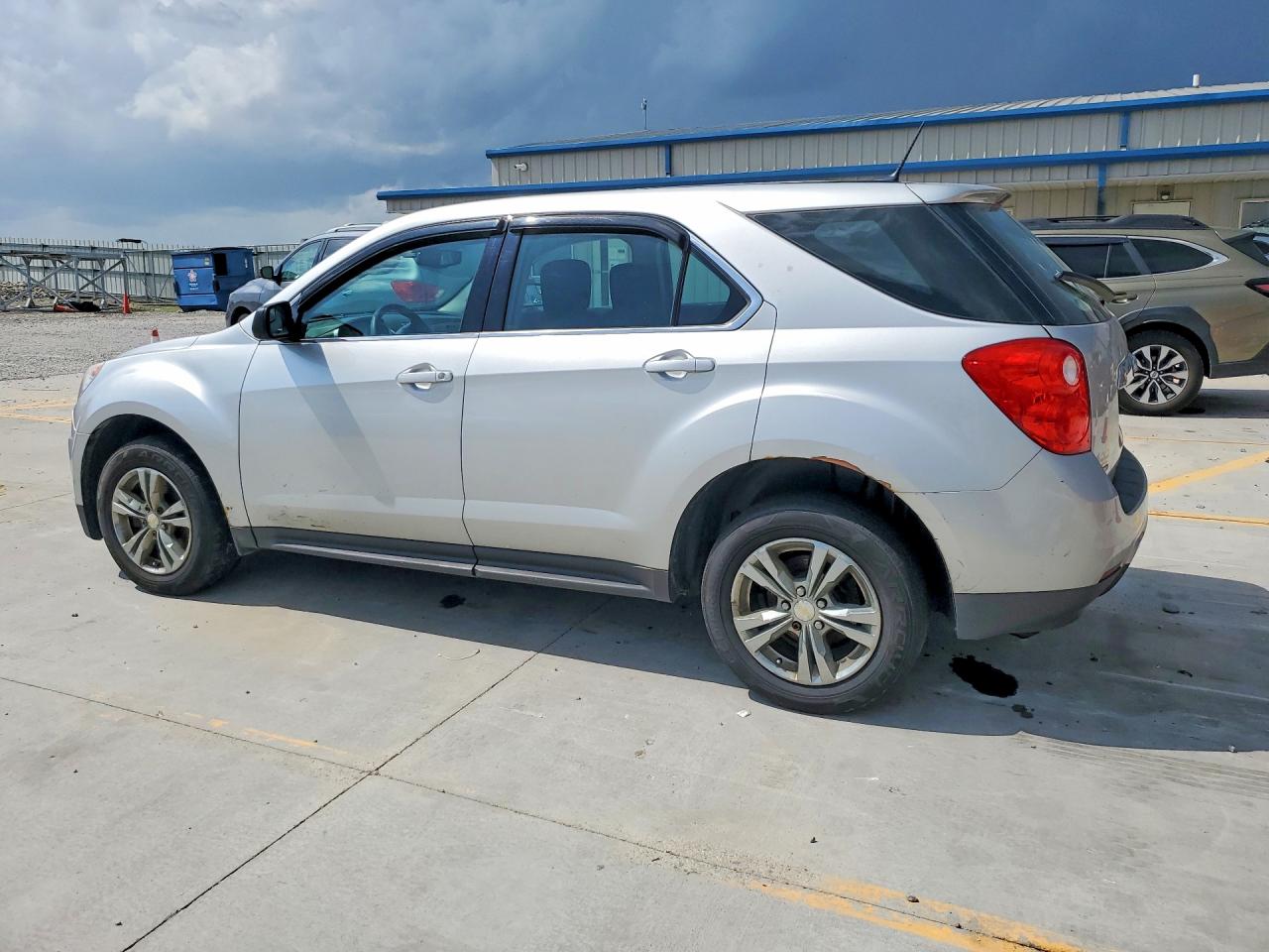 2014 Chevrolet Equinox Ls Silver vin: 2GNFLEEK2E6318765
