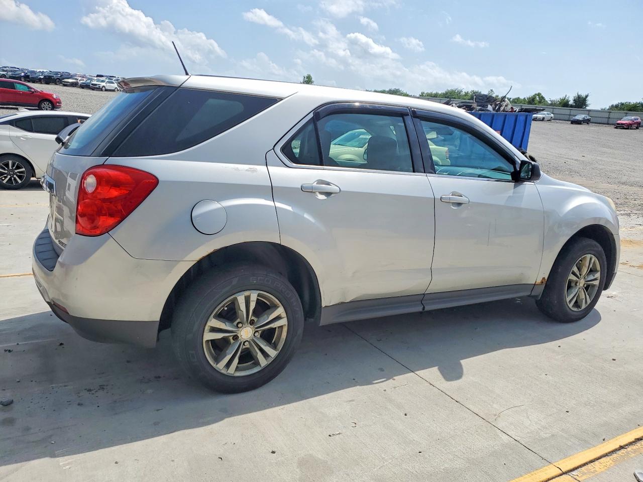 2014 Chevrolet Equinox Ls Silver vin: 2GNFLEEK2E6318765