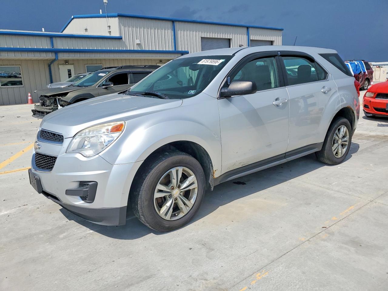 2014 Chevrolet Equinox Ls Silver vin: 2GNFLEEK2E6318765