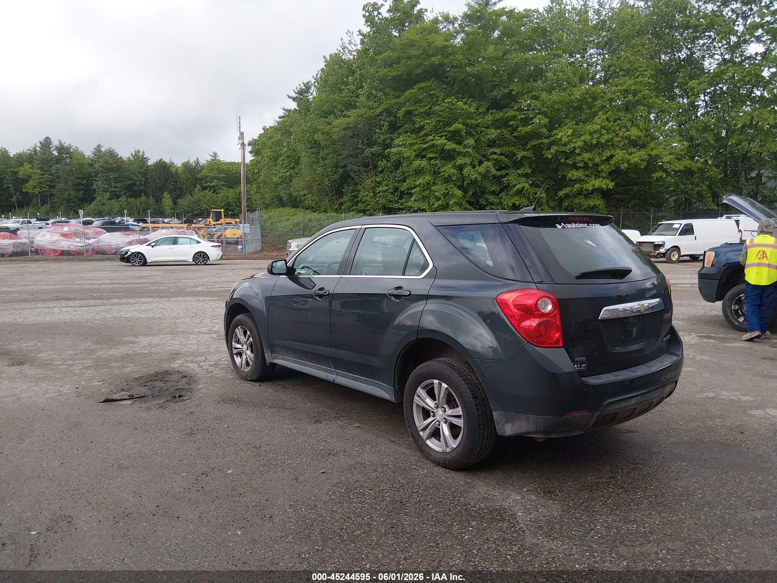 2014 Chevrolet Equinox Ls Серый vin: 2GNFLEEK2E6332178