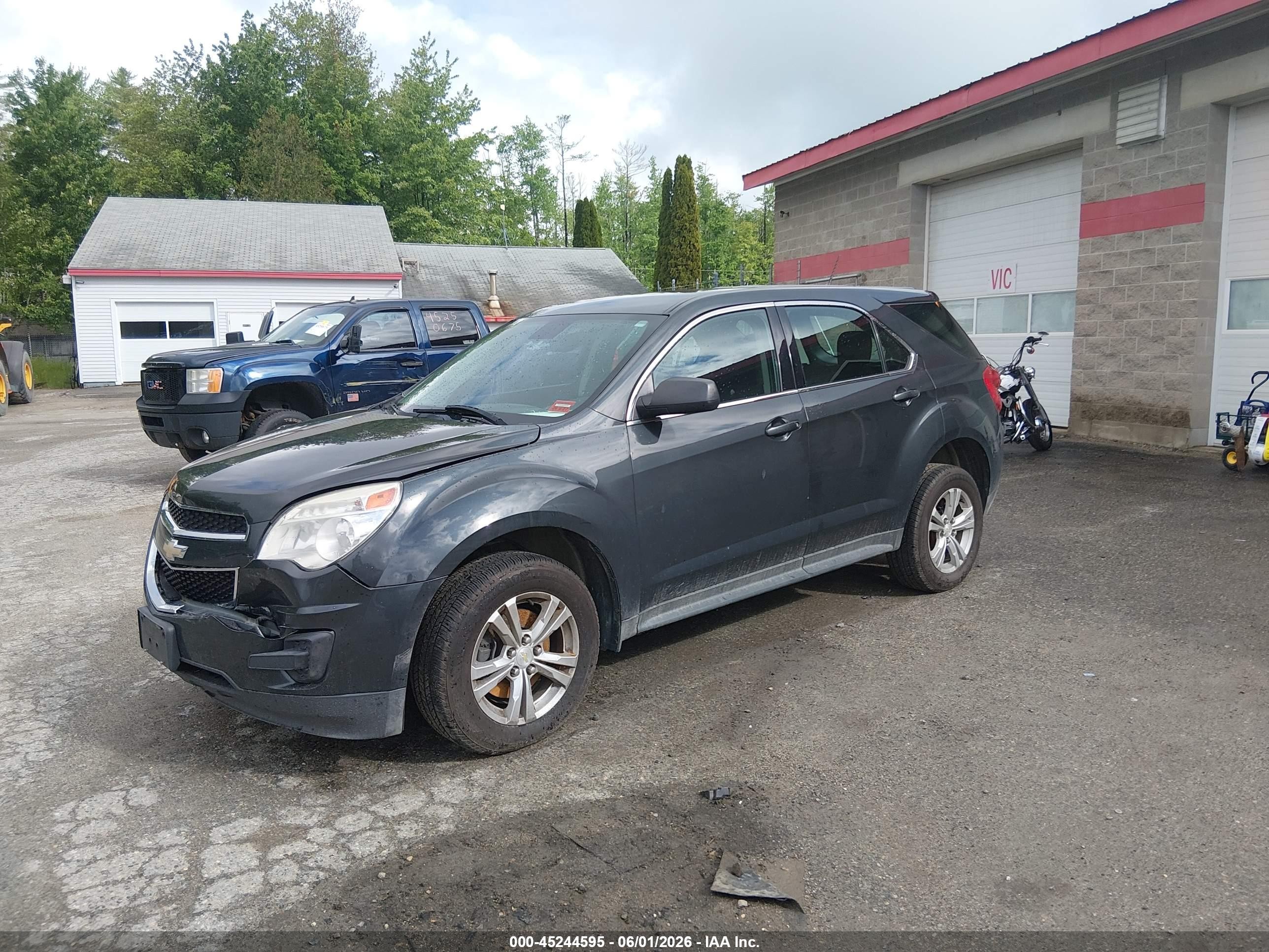 2014 Chevrolet Equinox Ls Серый vin: 2GNFLEEK2E6332178