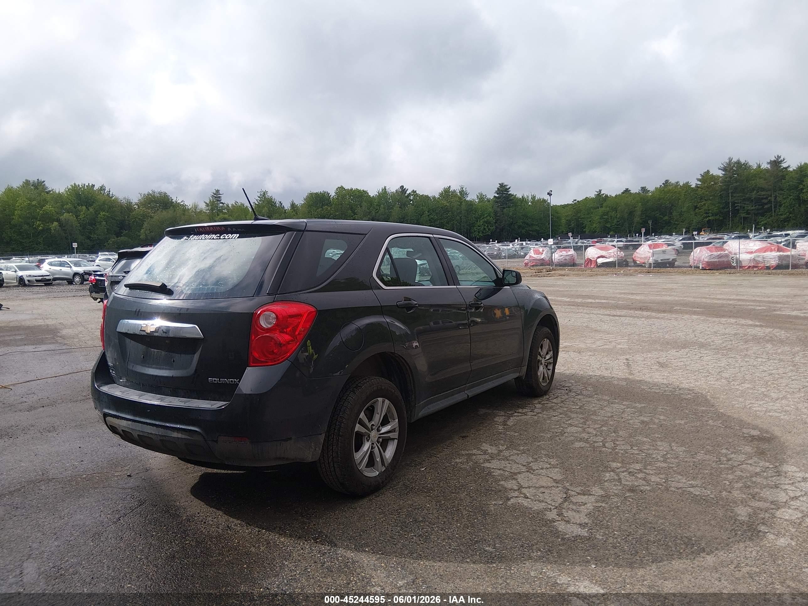 2014 Chevrolet Equinox Ls Серый vin: 2GNFLEEK2E6332178
