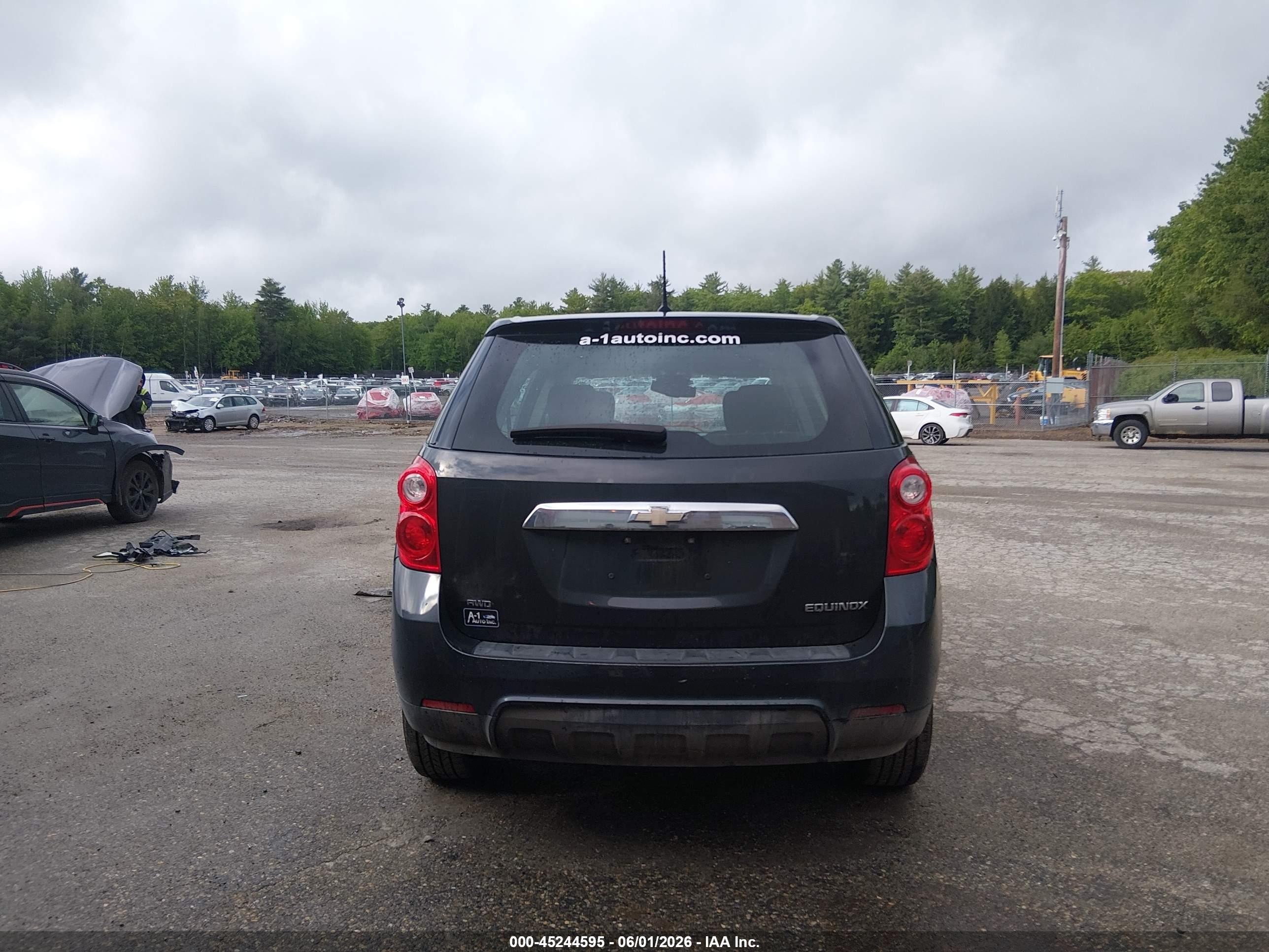 2014 Chevrolet Equinox Ls Серый vin: 2GNFLEEK2E6332178