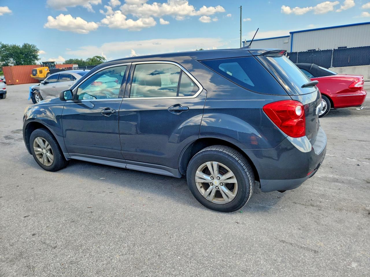 2014 Chevrolet Equinox Ls Gray vin: 2GNFLEEK2E6338904