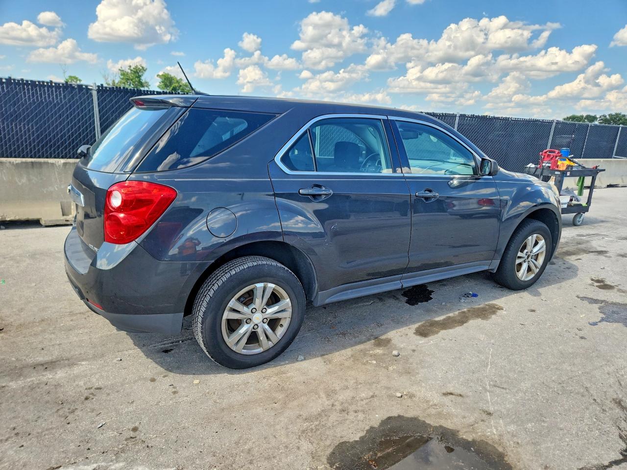2014 Chevrolet Equinox Ls Gray vin: 2GNFLEEK2E6338904