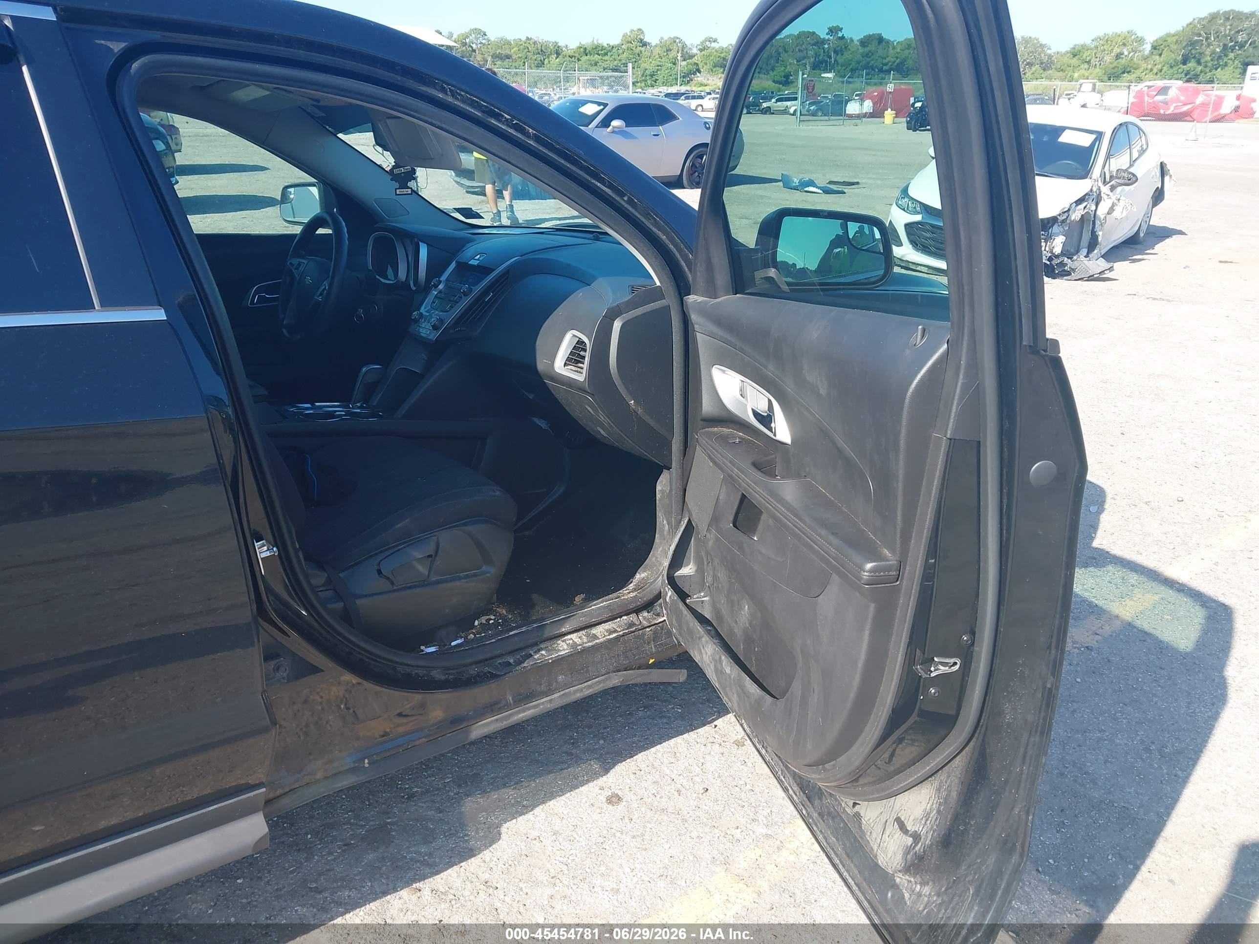 2014 Chevrolet Equinox Ls Black vin: 2GNFLEEK2E6362328
