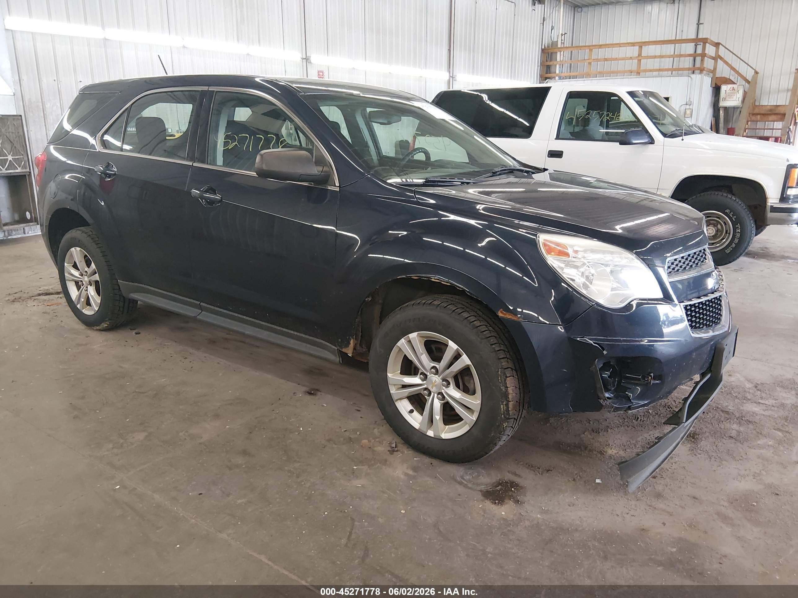 2015 Chevrolet Equinox Ls Dark Blue vin: 2GNFLEEK2F6195602