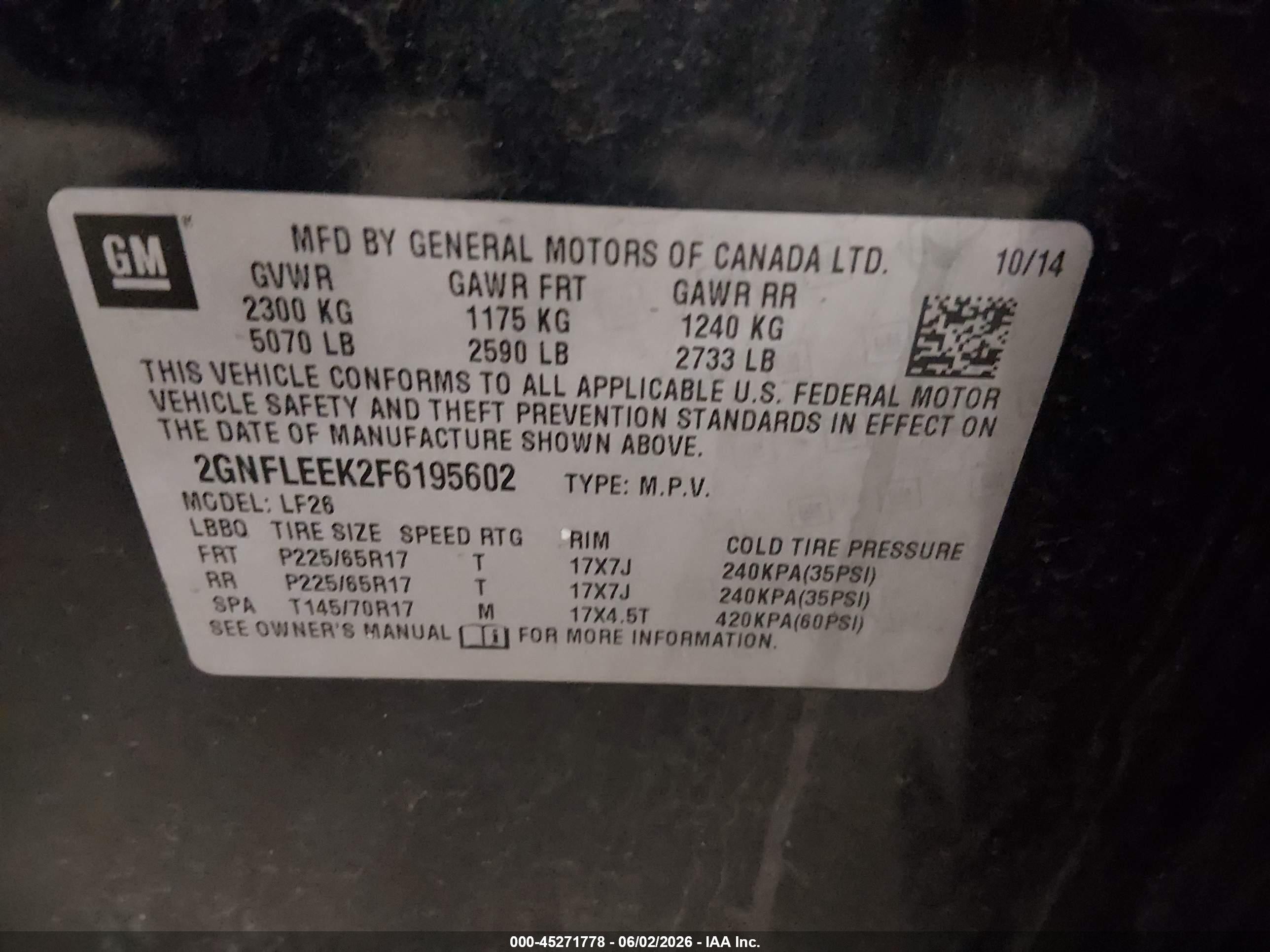 2015 Chevrolet Equinox Ls Dark Blue vin: 2GNFLEEK2F6195602