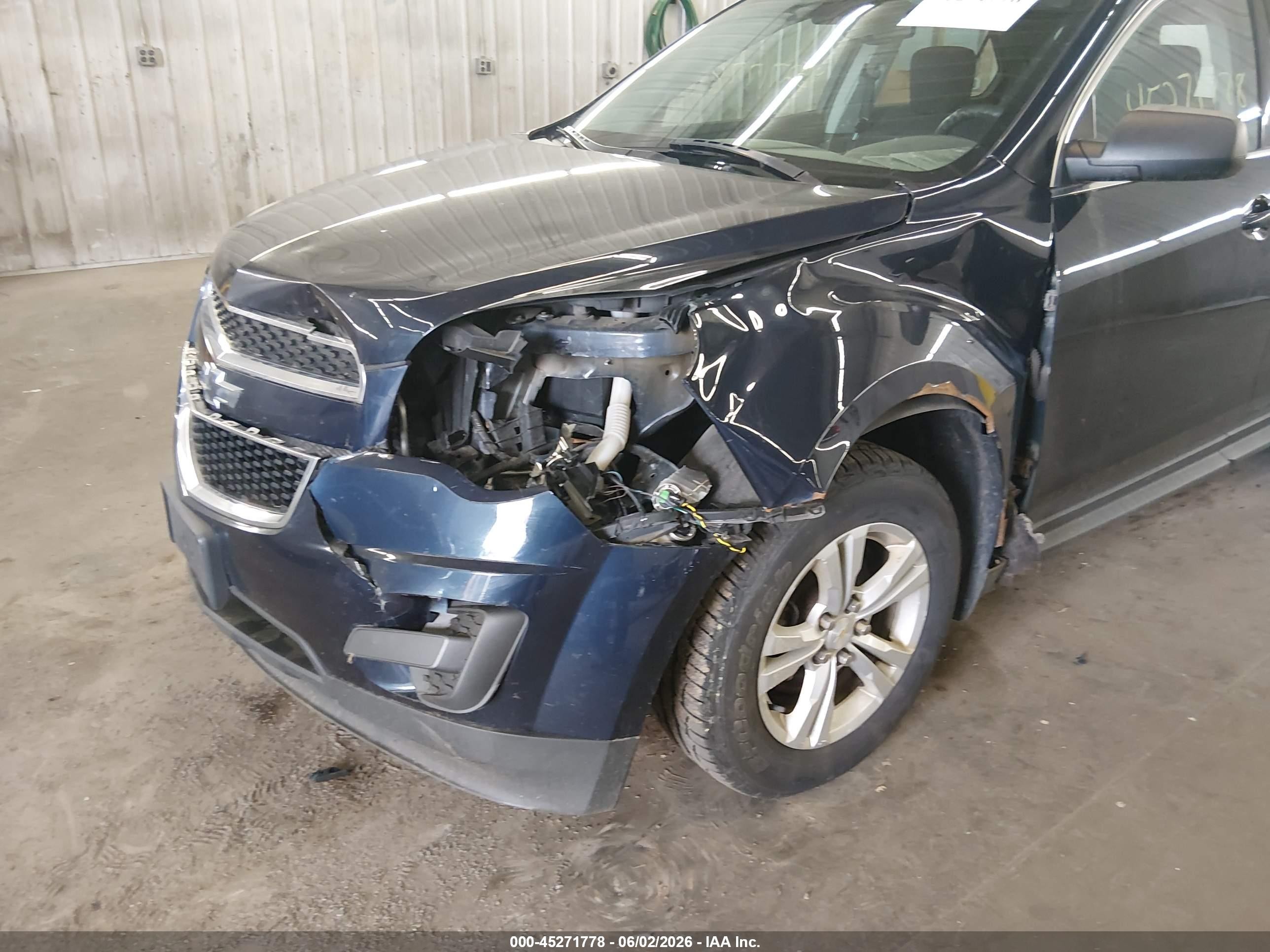 2015 Chevrolet Equinox Ls Dark Blue vin: 2GNFLEEK2F6195602
