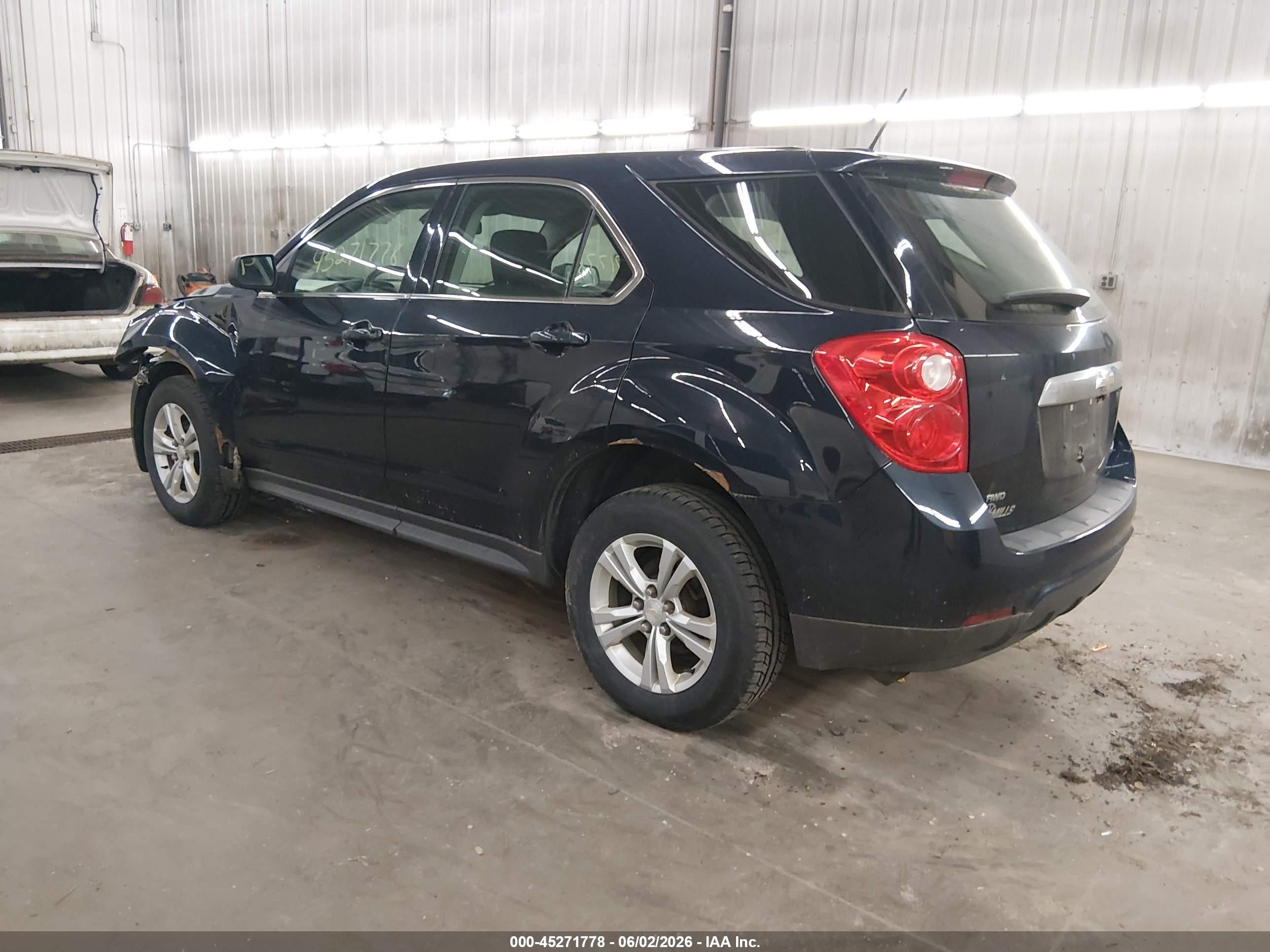 2015 Chevrolet Equinox Ls Dark Blue vin: 2GNFLEEK2F6195602